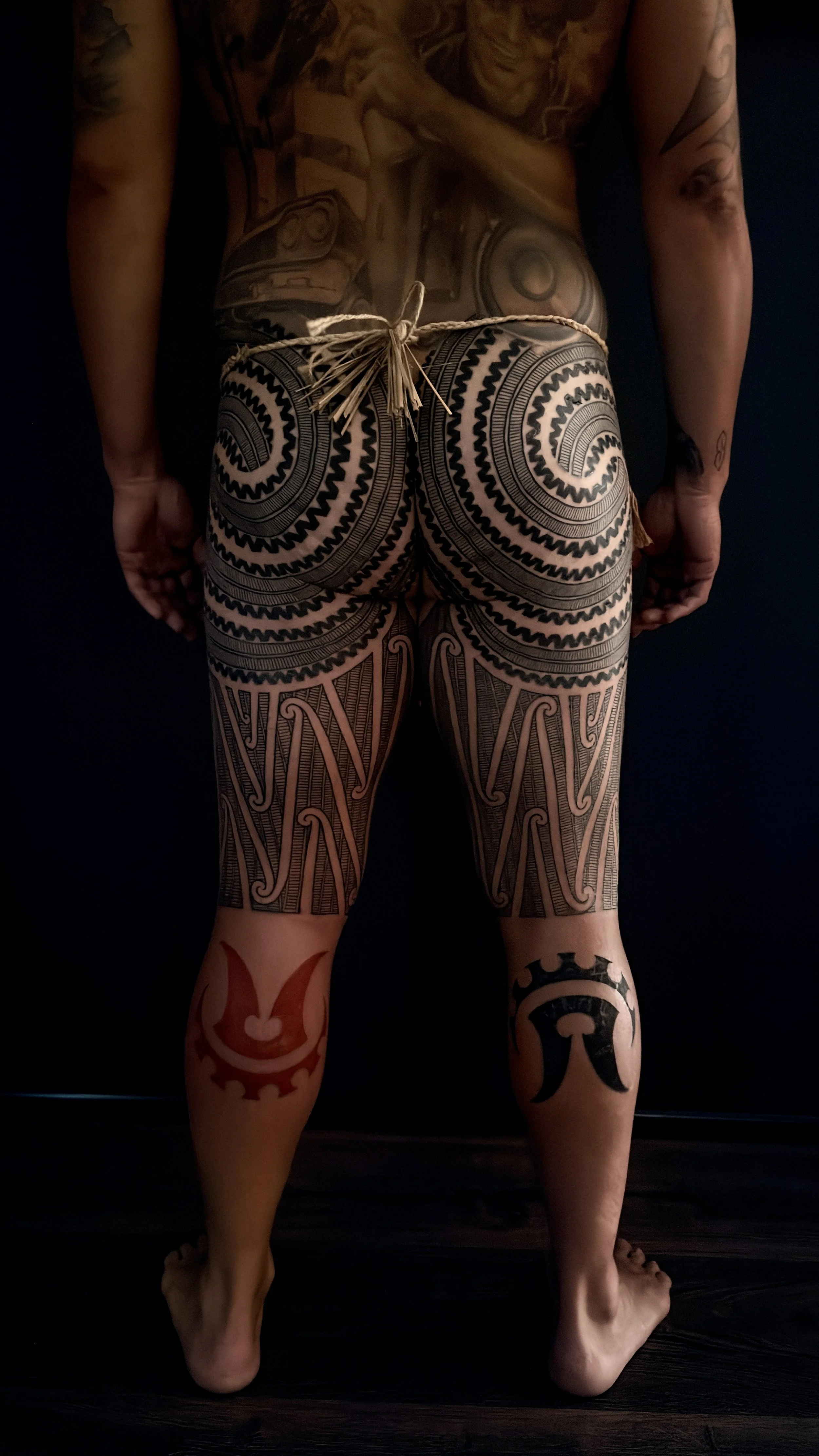 Ta Moko Puhoro by Maori artist Turumakina