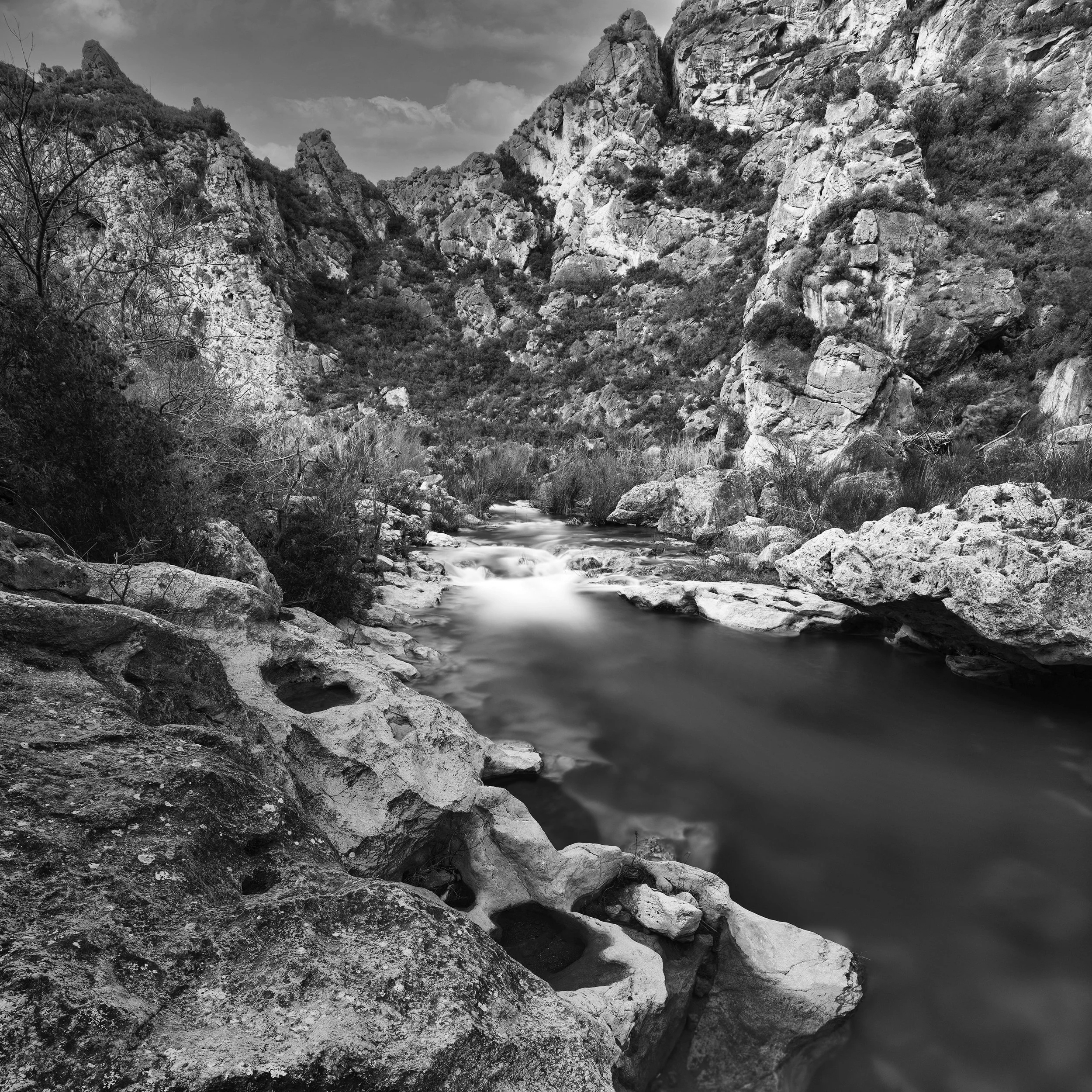 Là où rien ne presse, fragments d’un paysage immobile.