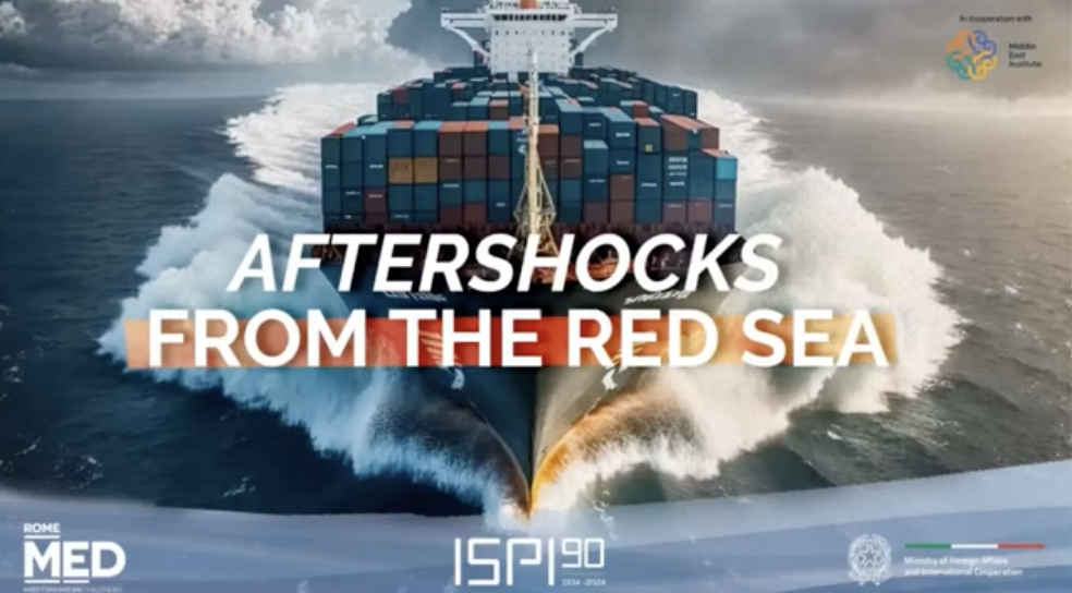 Aftershocks from the Red Sea