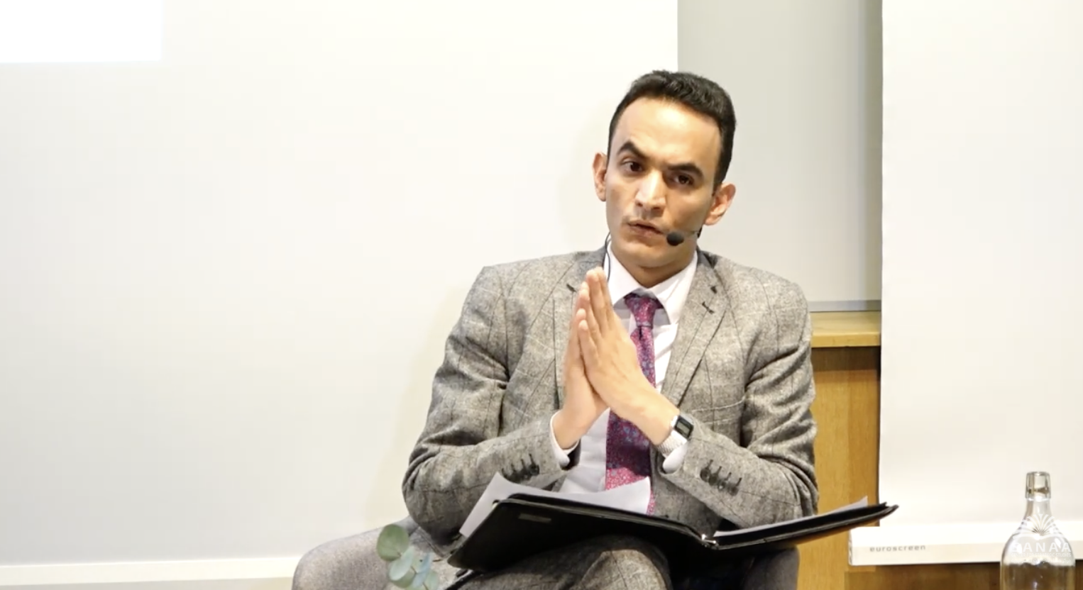 الكلمة الختامية لرئيس مركز صنعاء خلال منتدى اليمن الدولي ٢٠٢٢