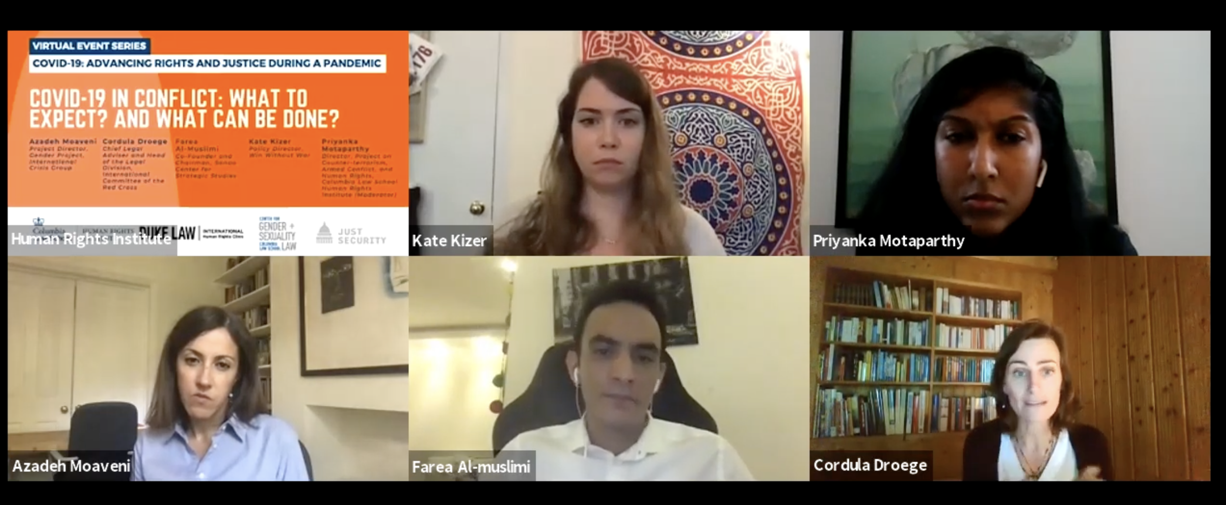 COVID-19 in Conflict: What to Expect? And What Can be Done?