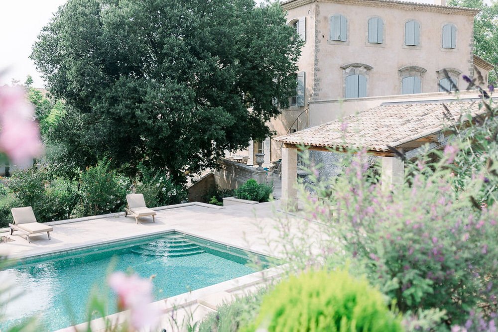 piscine du chateau de Mille