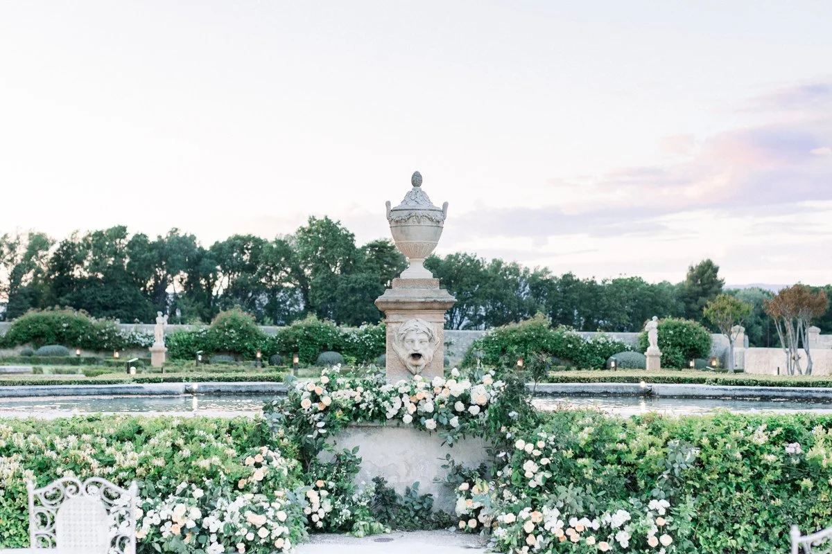 secular ceremony in Chateau Fonscolombe