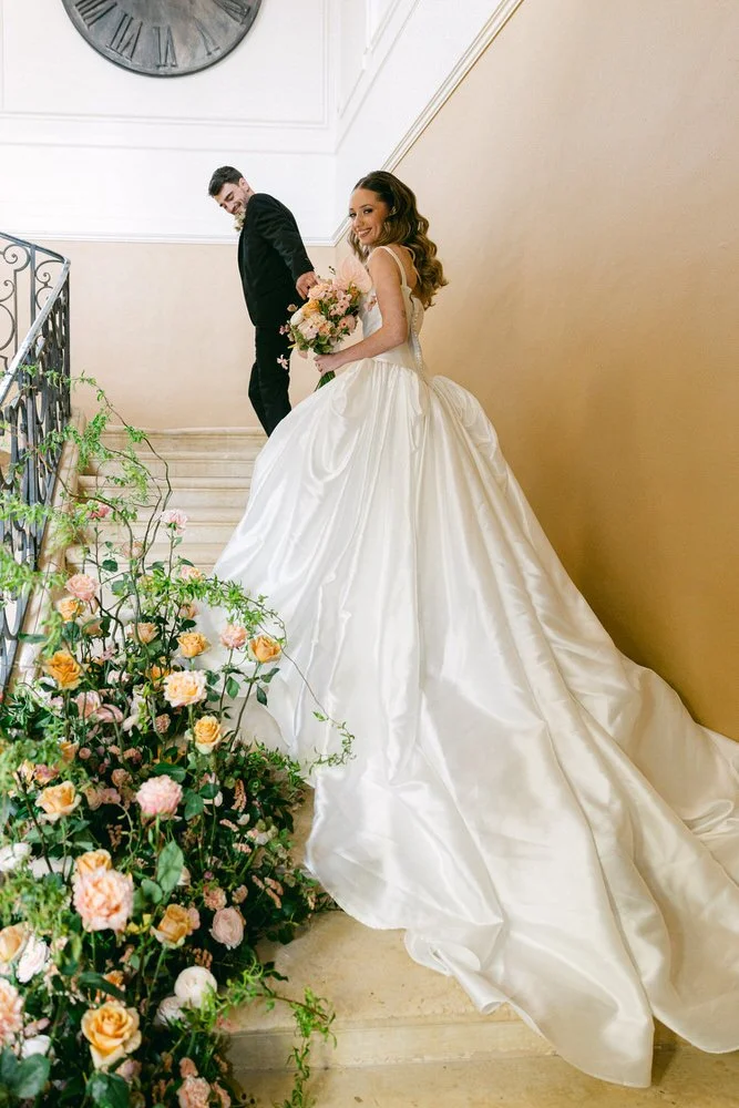 Wedding reception inspiration at Château Sainte Croix