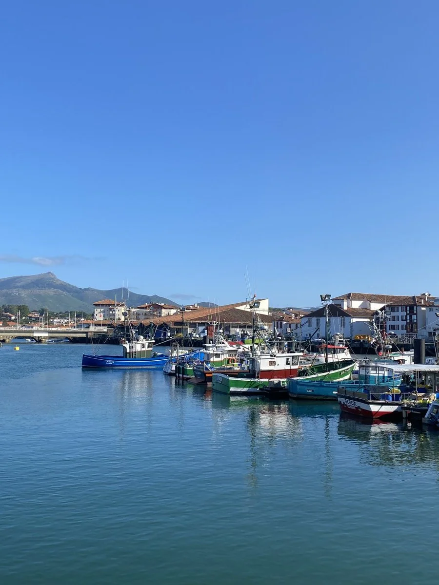 Saint-Jean-de-Luz port in the French Basque Country