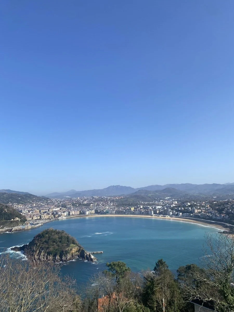 San Sebastián Bay in the Spanish Basque Country