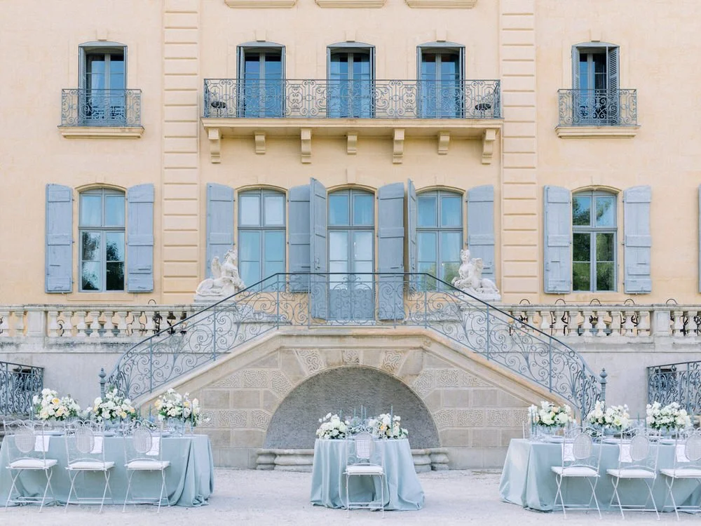 Château de Fonscolombe wedding venue in Provence, South of France