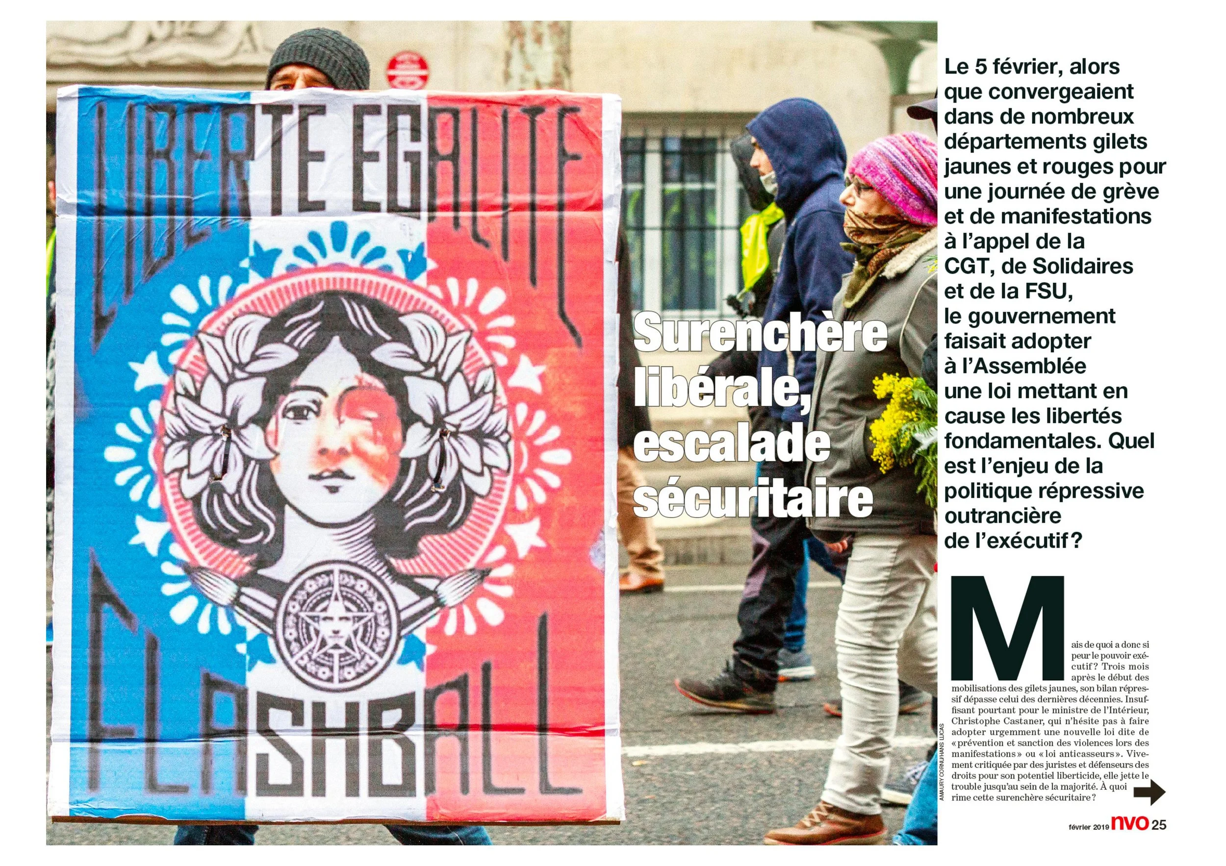 La Vie Ouvrière - NVO - 01/02/2019