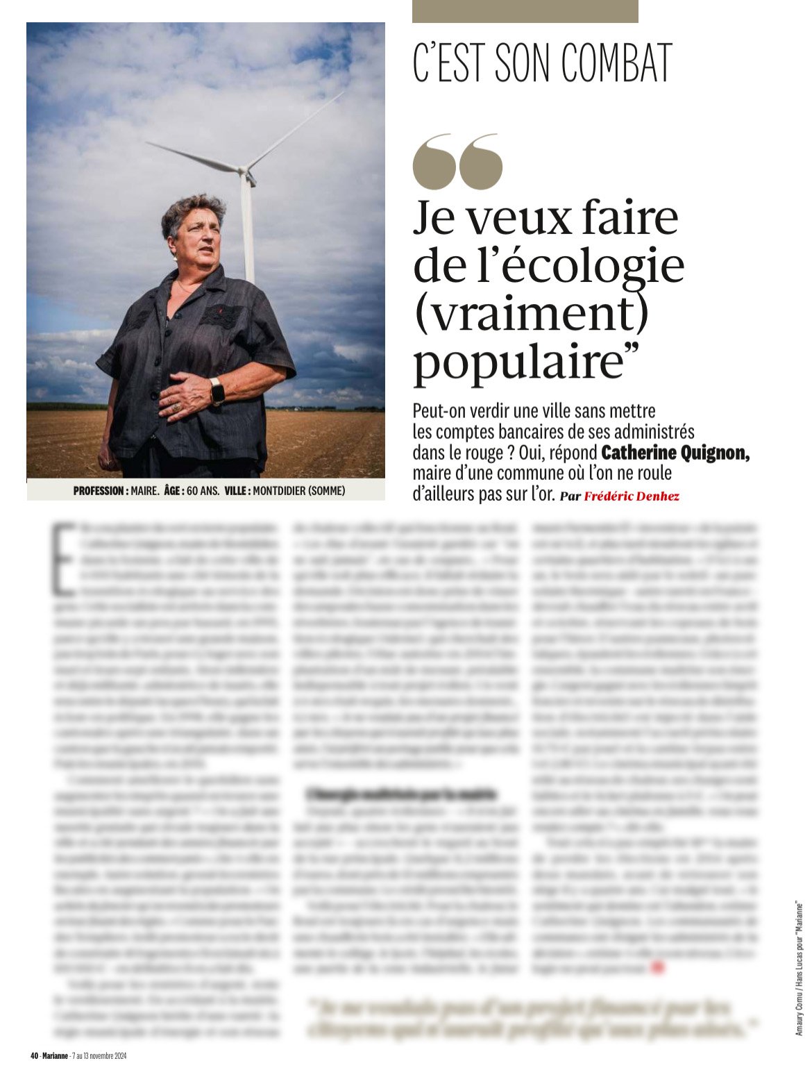 Marianne - 07/11/2024 (commande)