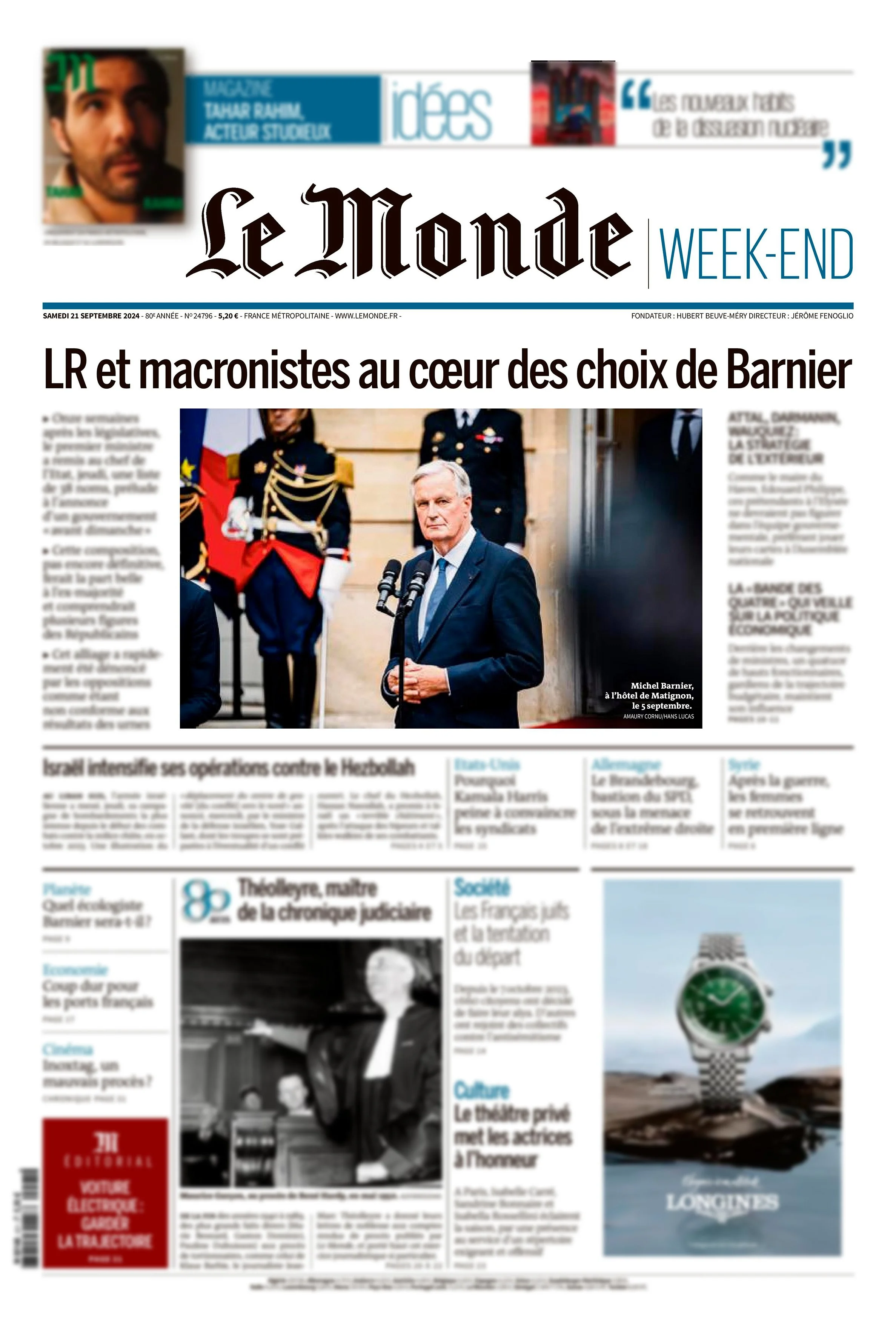 Le Monde - 20/09/2024