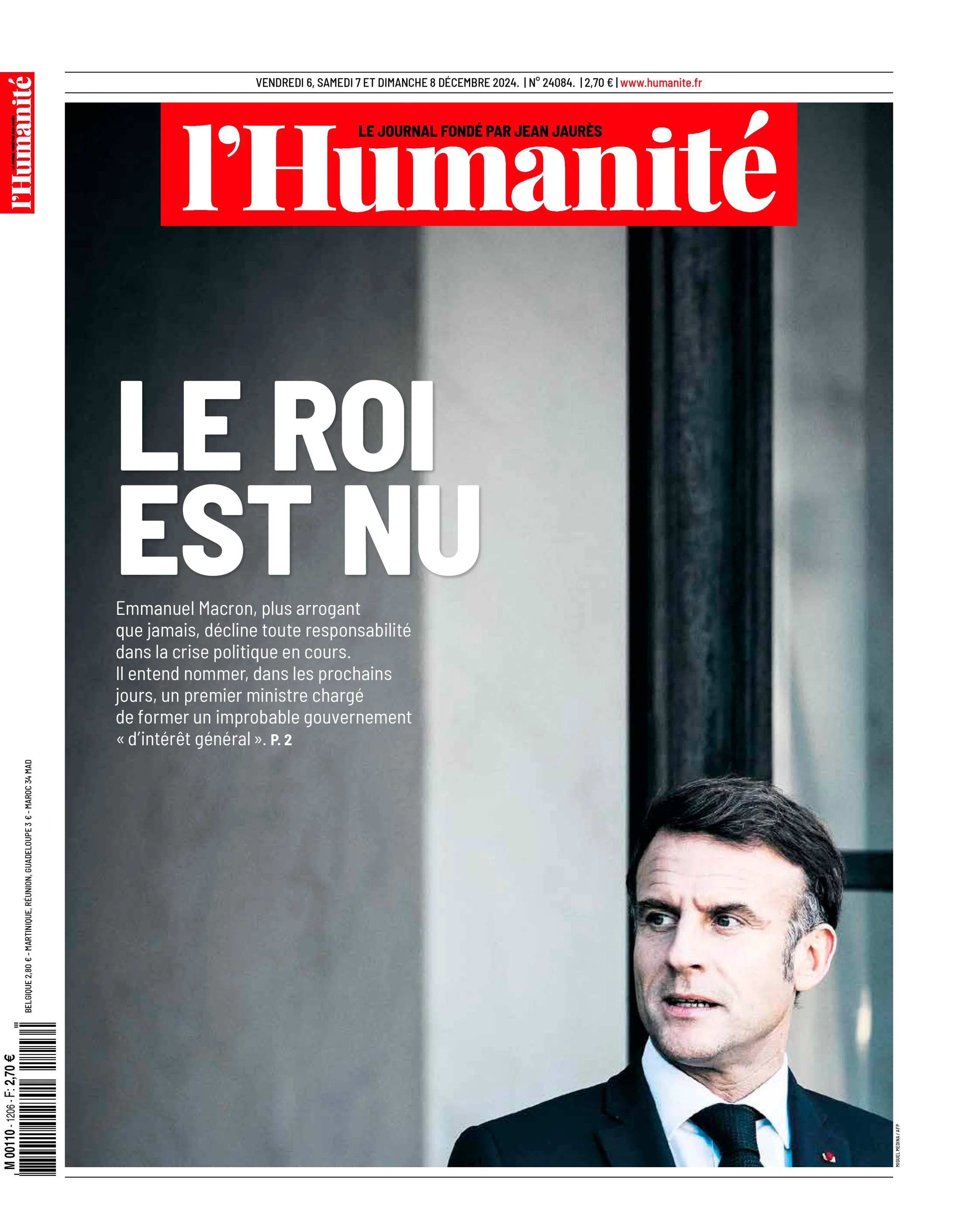 L'Humanité - 06/12/2024