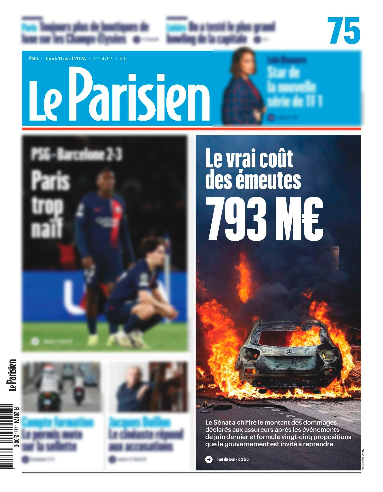 Le Parisien - 11/04/2024