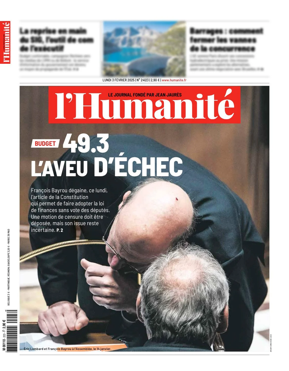 L'Humanité - 03/02/2025