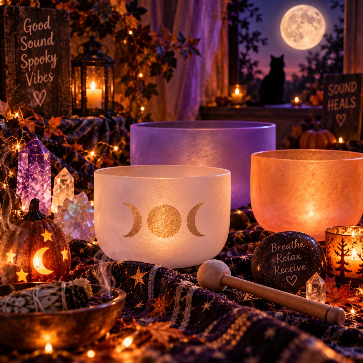 Things That Go OM in the Night (crystal bowl concert)