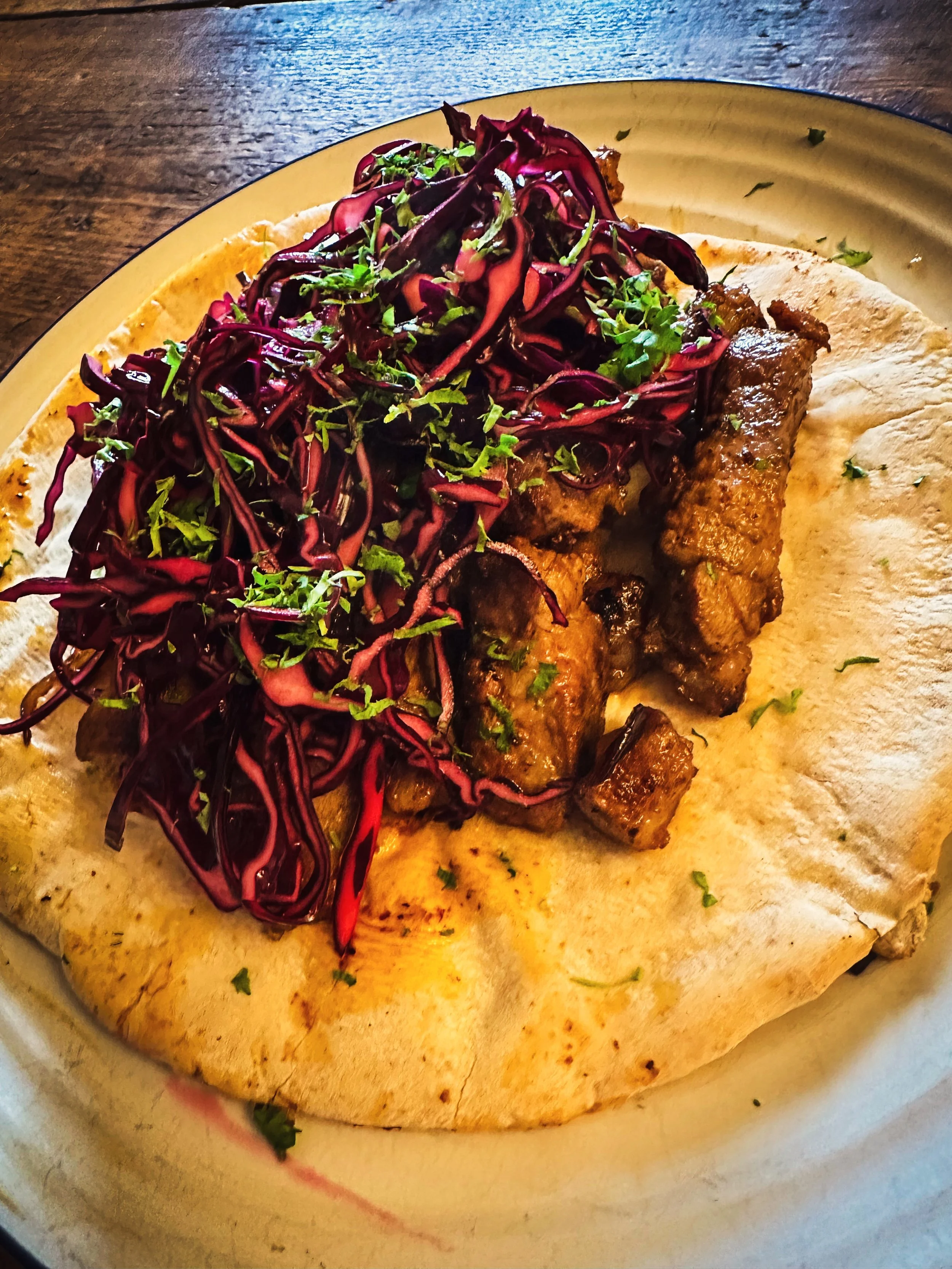 Sunday night fakeaway. Pork shoulder kebabs 🔥🙌🏼