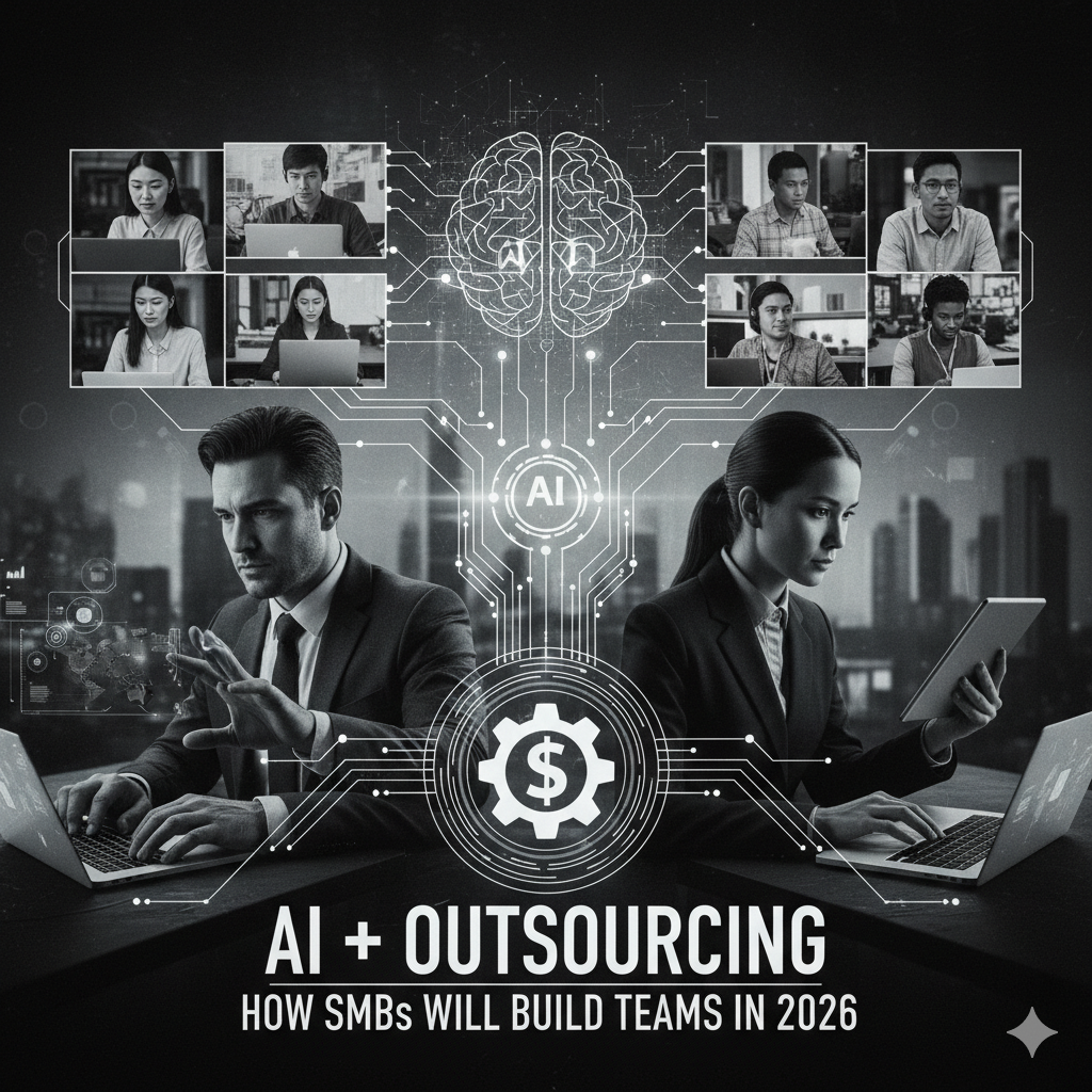 AI + Outsourcing: How SMBs Will Build Teams in 2026