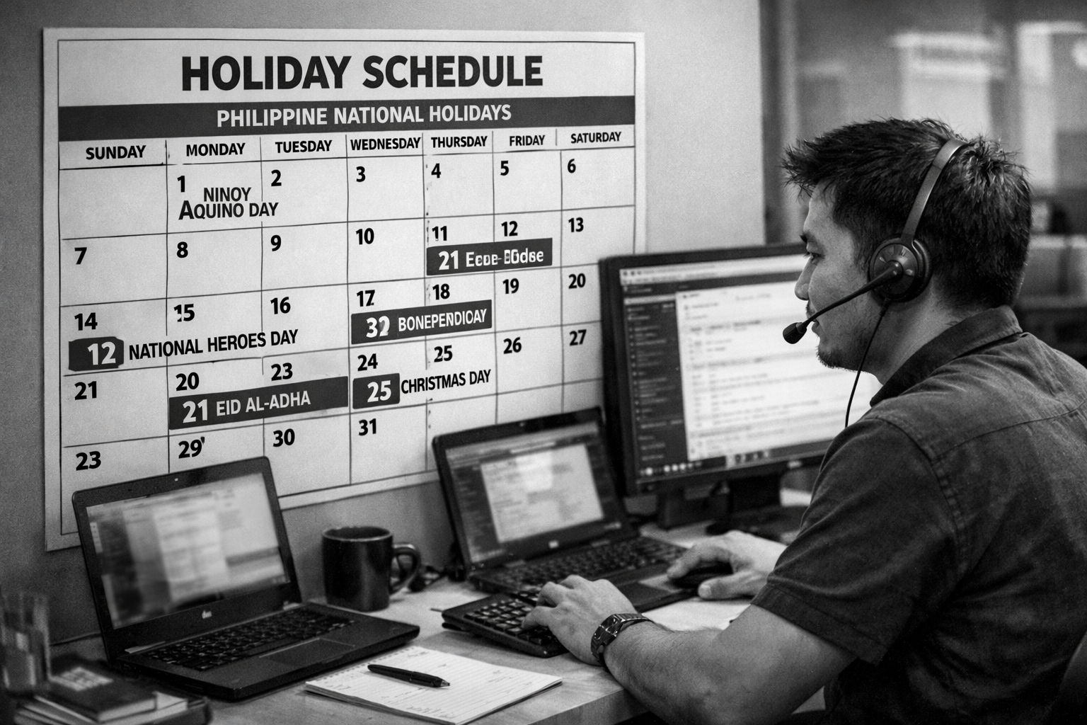 Philippine Holidays and Work Calendar 2026–2027: A Complete Guide for MSPs with Offshore Teams