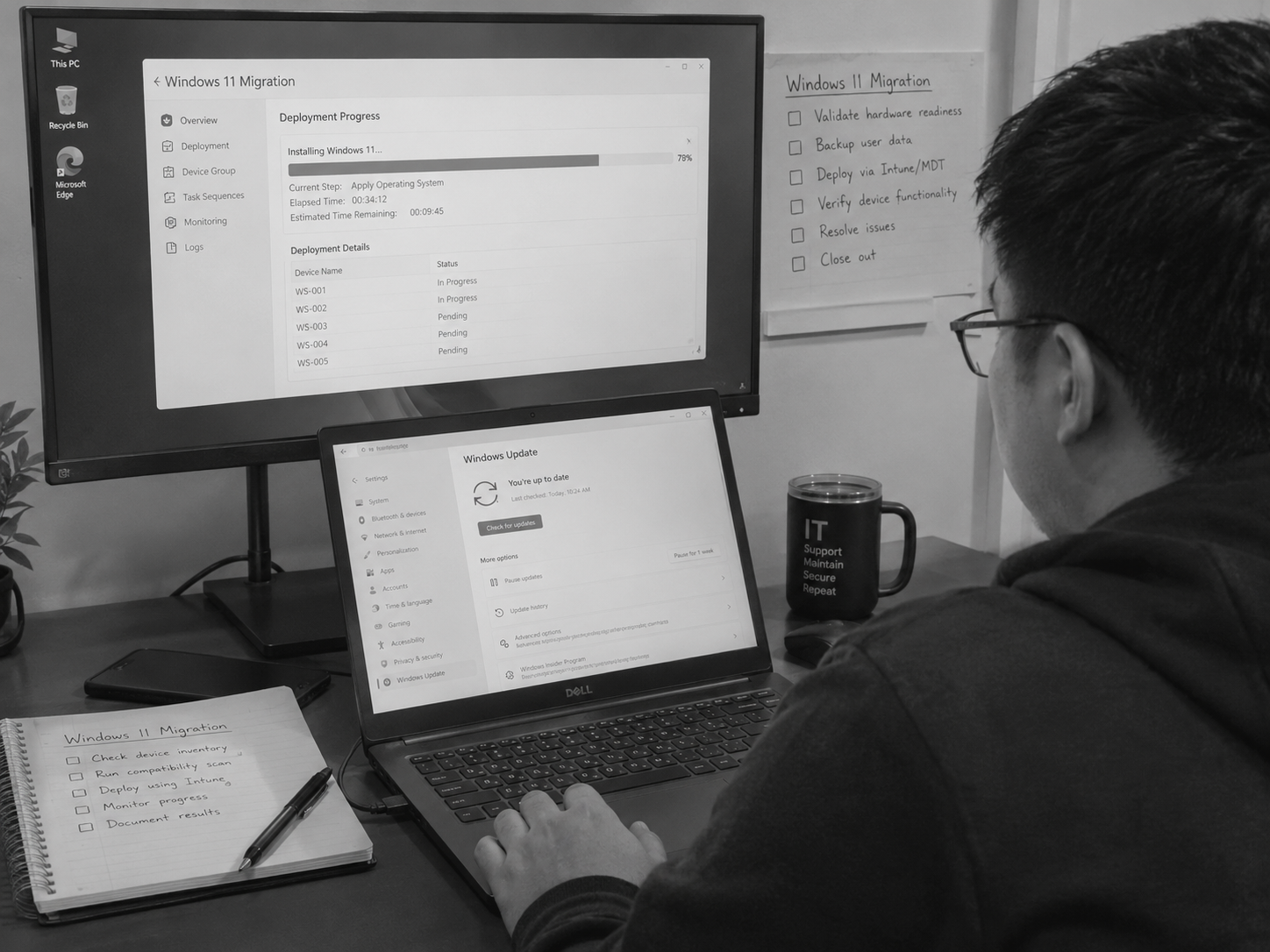 Windows 11 Migration Backlog: How MSPs Are Using Offshore Staff to Execute Client Rollouts Without Burning Out the Local Team