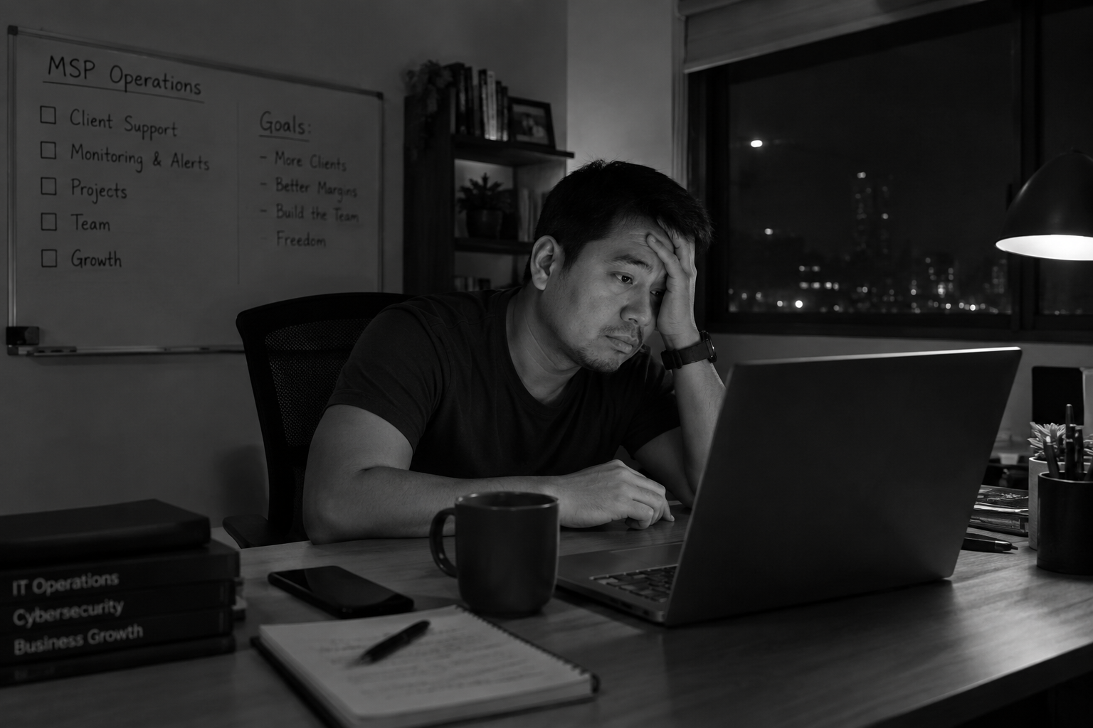 MSP Owner Burnout in 2026: The Personal Cost of Running Understaffed