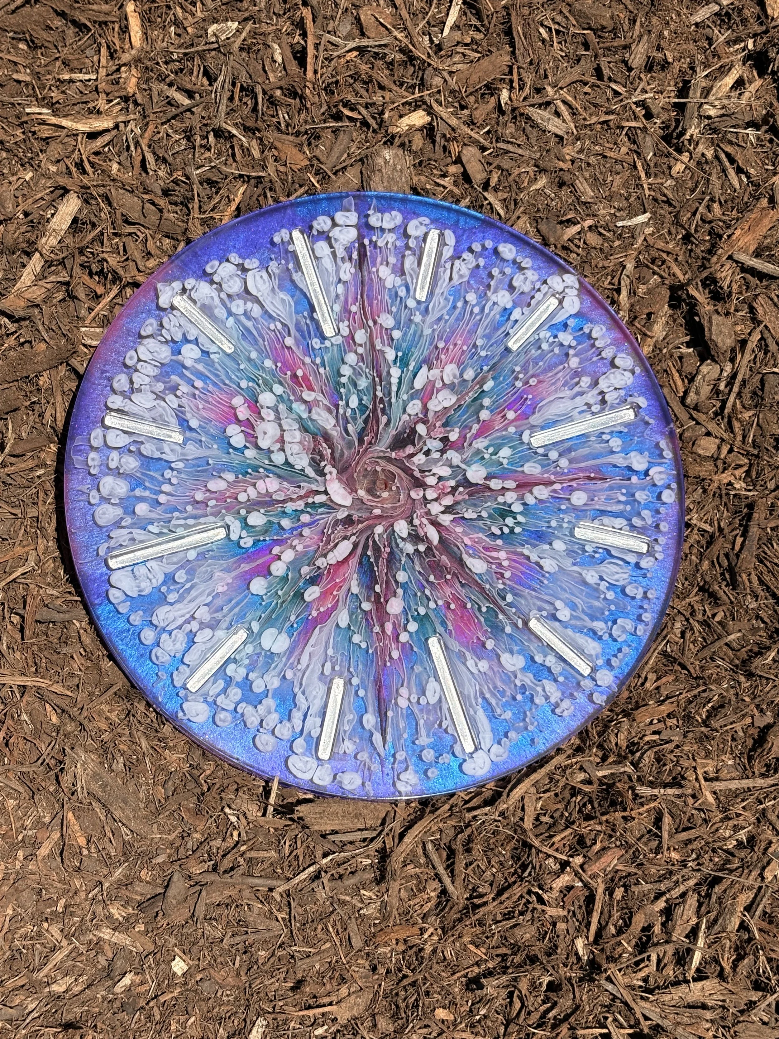 12" Epoxy Clock