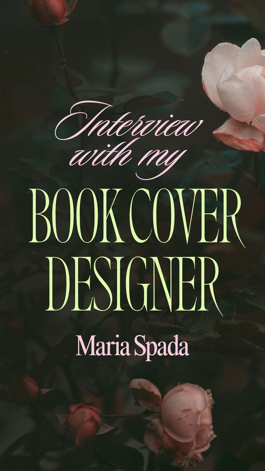 Interview: Meet Maria Spada, the Cover Designer of My New Romantasy Series