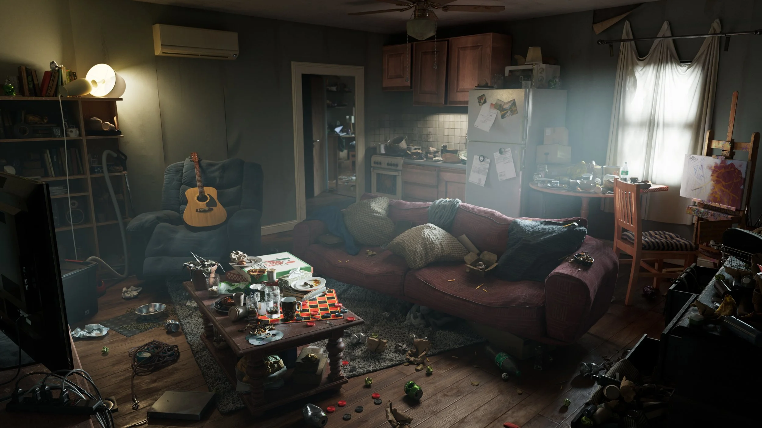 Messy Rooms