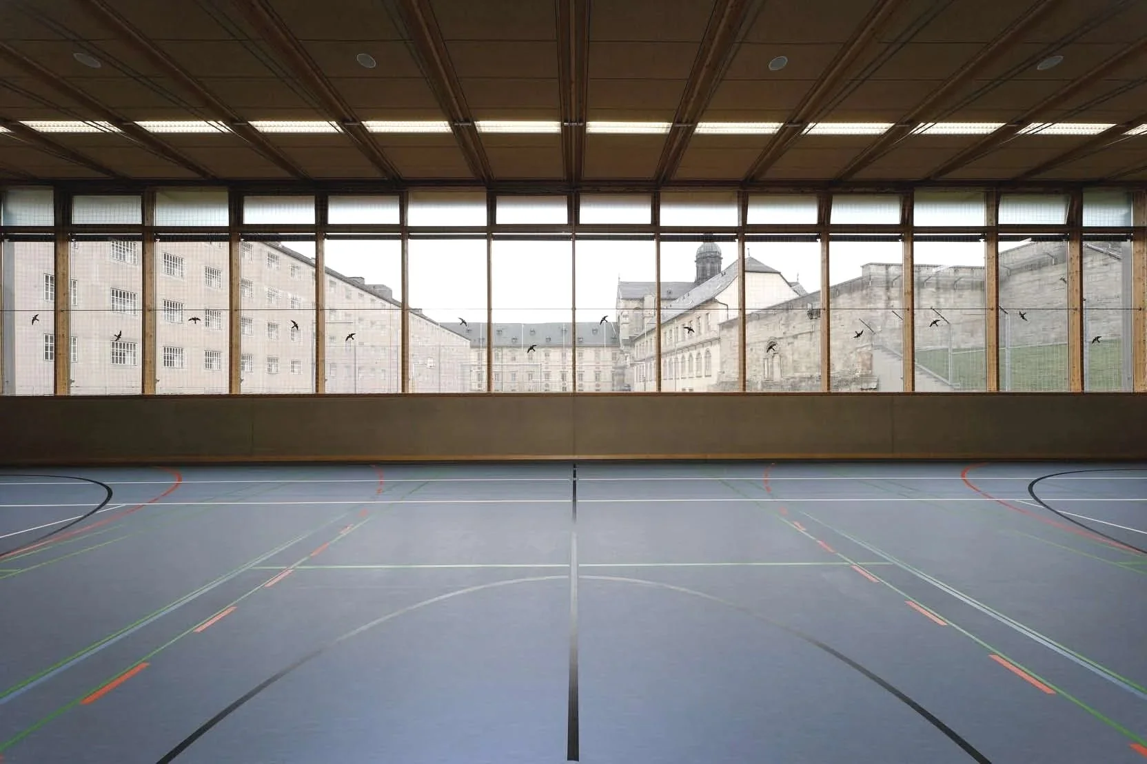 Einfachsporthalle, JVA Ebrach