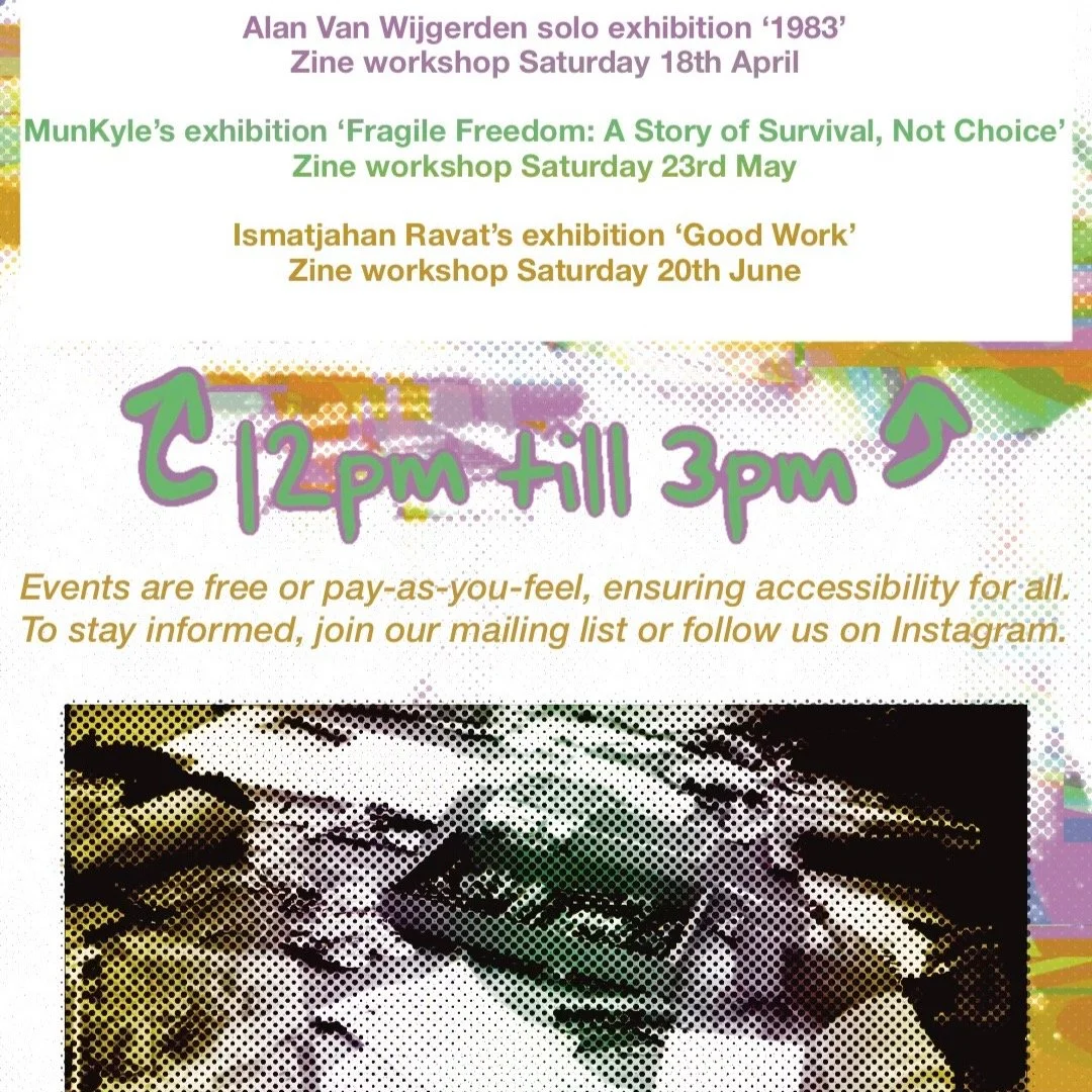 We&rsquo;re excited to present a series of zine-making workshops led by Naomi Reid. These sessions are inspired by and run alongside our current exhibition programme at @artriotcollective Gallery, @fargovillagecov , exploring the theme of People, Pla