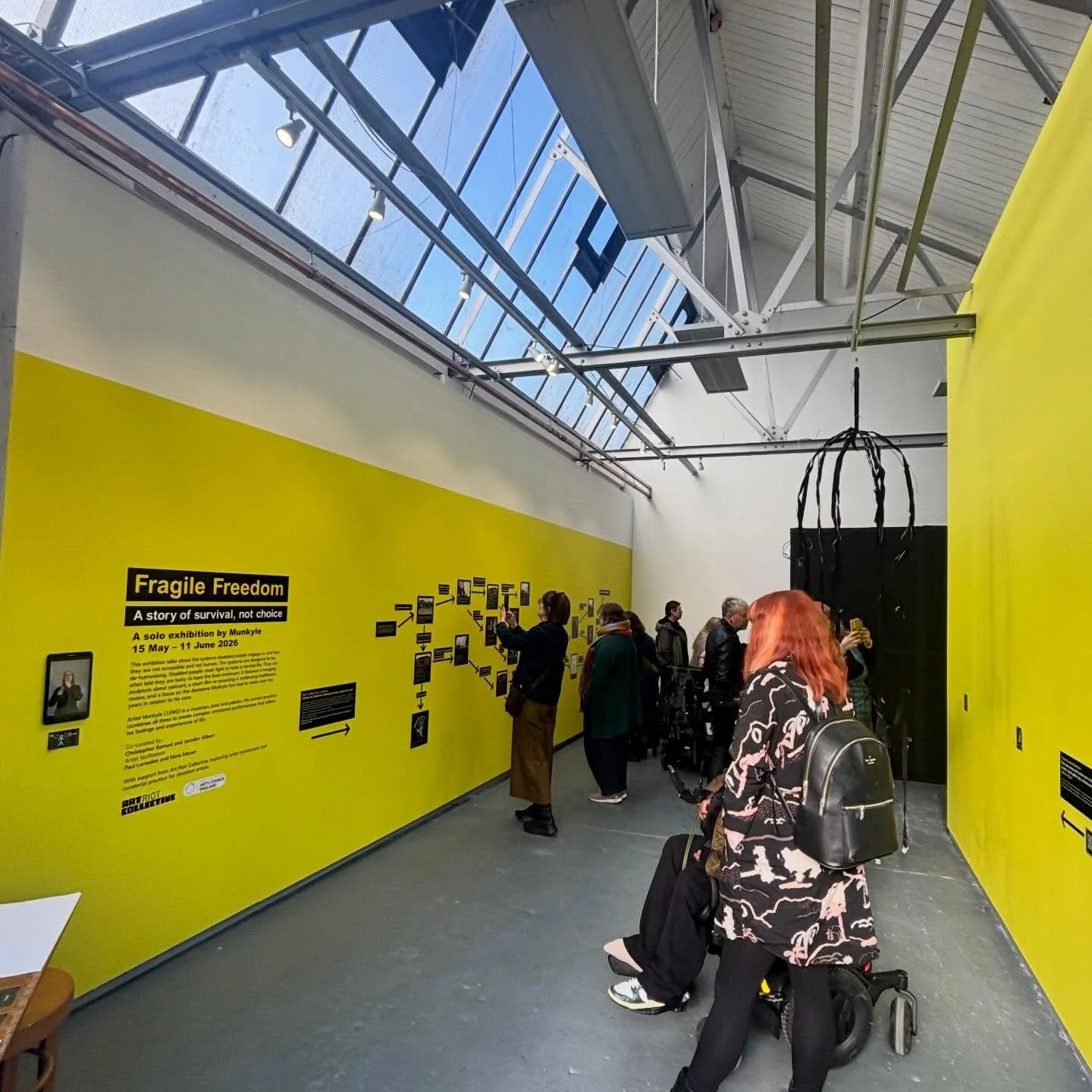 Fragile freedom exhibition open all weekend! 12-4pm today and Sunday! 

Pop down and visit us@and@much more at Fargo Village!