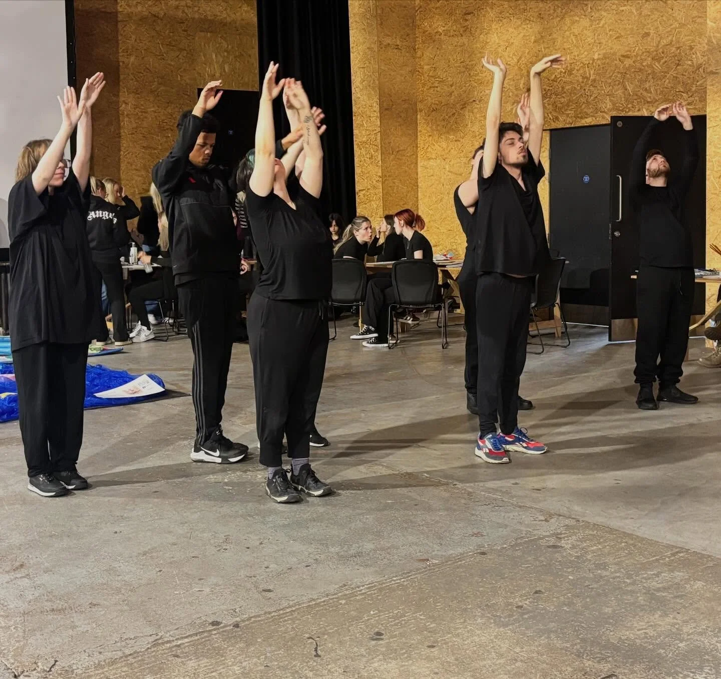 Today&rsquo;s performance was brilliant by our young people from @moving_space Such an emotional and immersive experience to watch. Their mantra &ldquo;anyone can move&rdquo; 
This performance was part of #riverfestival @fargovillagecov 
Well done to
