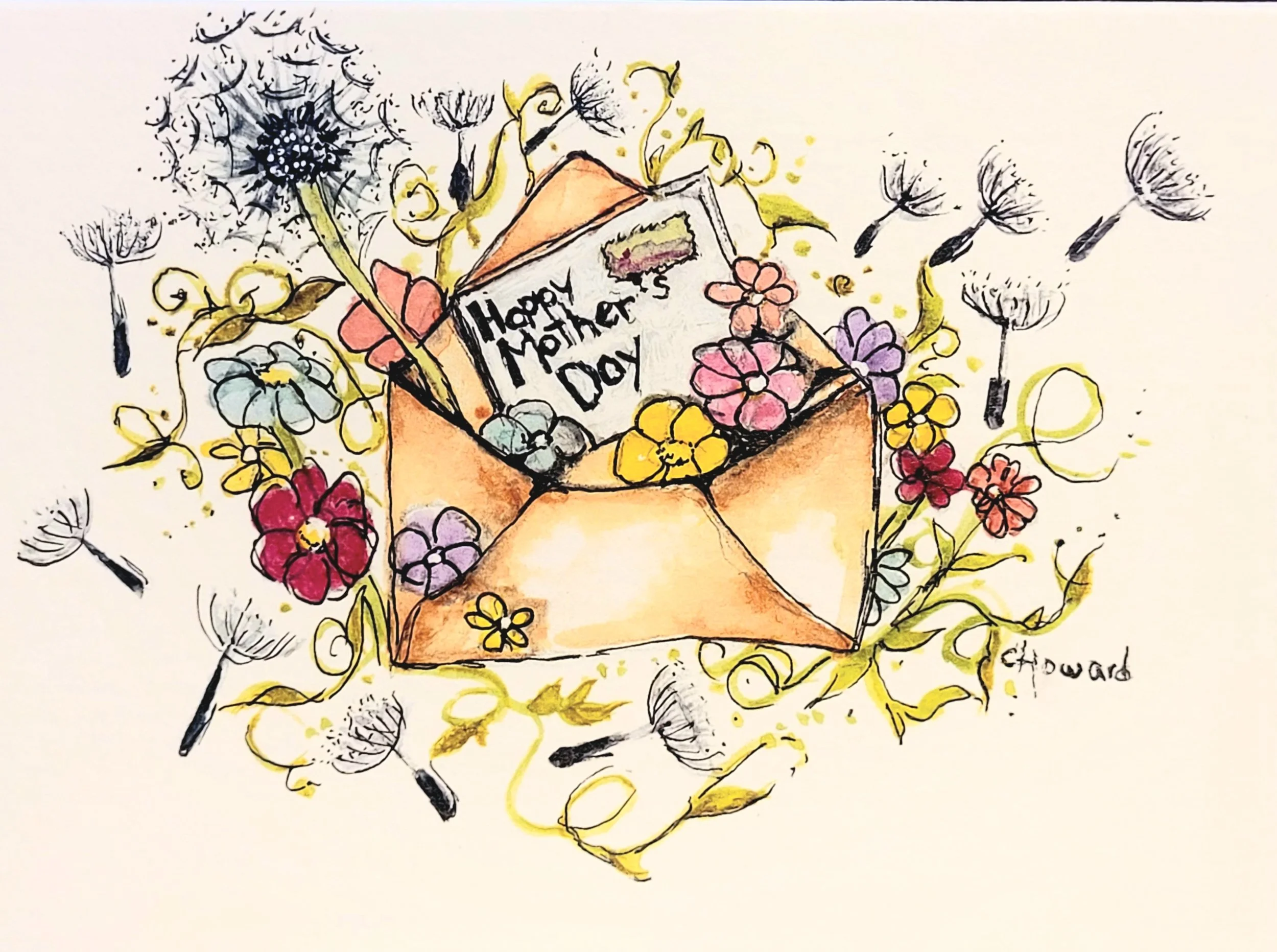 Blooms & Wishes for Mom