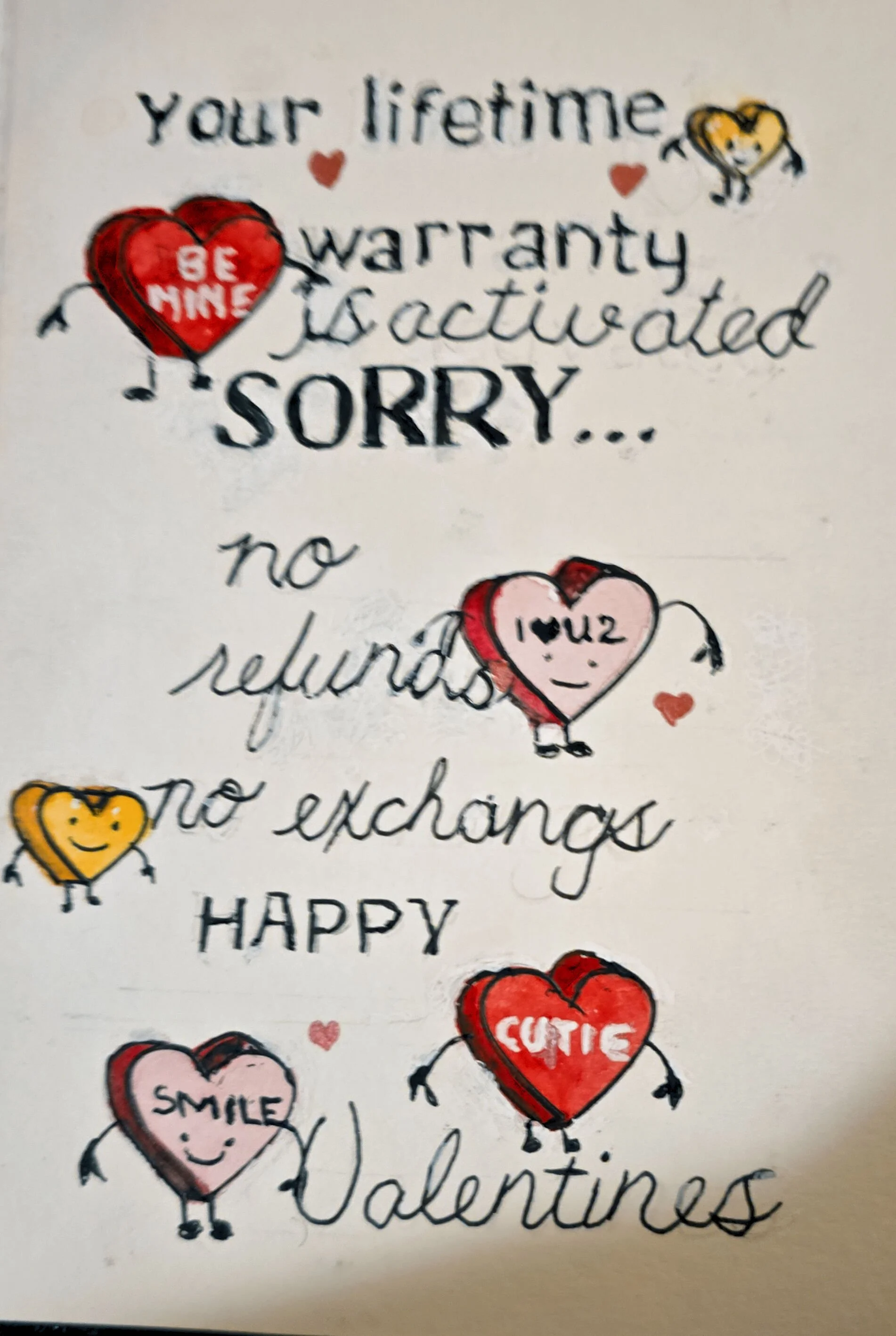 Lifetime Warranty Love