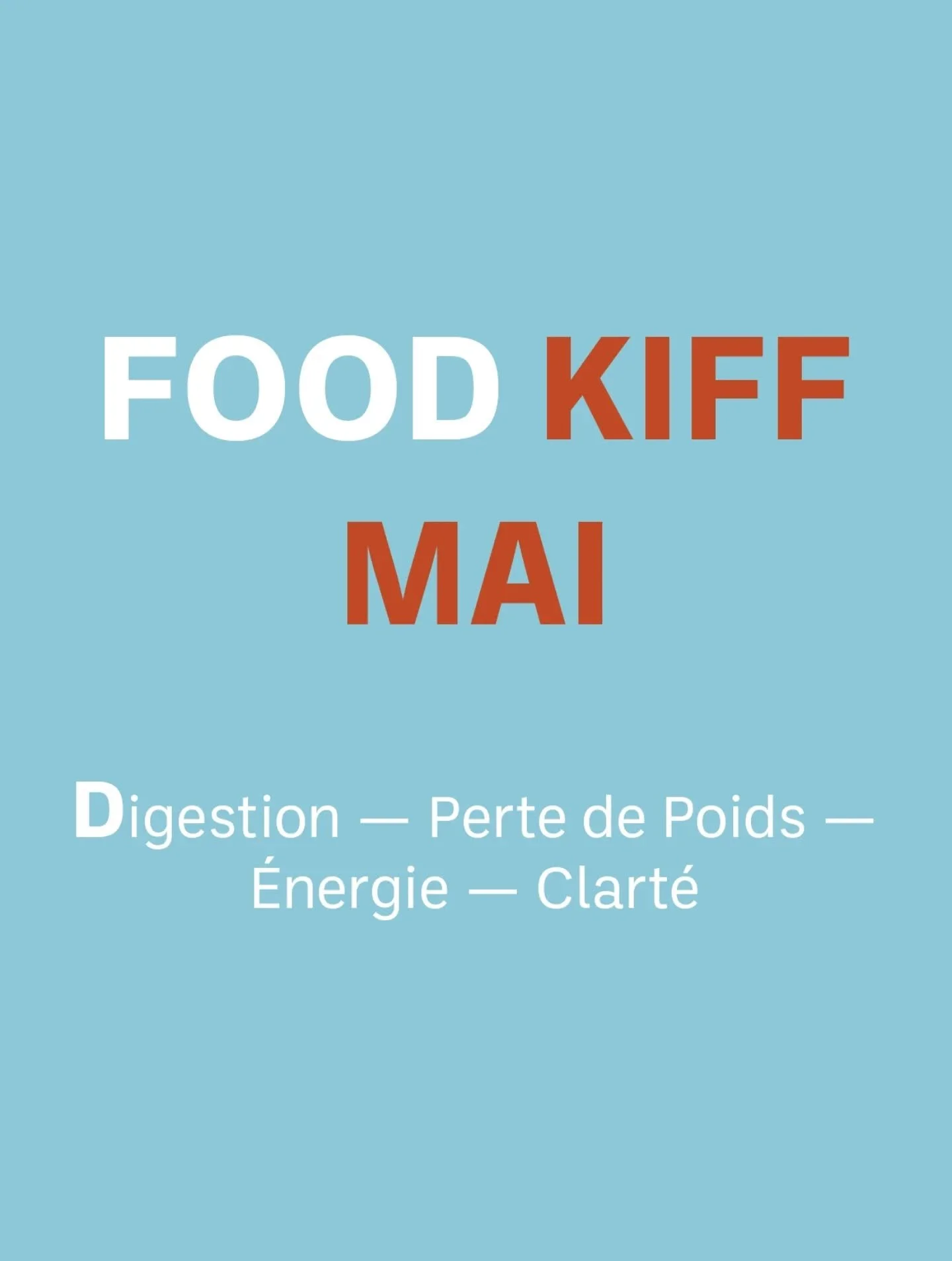 PROCHAINE TEAM FOOD KIFF 
du 29 mai au 5 juillet 2026

INSCRIPTION PAR WHATSAPP, LIEN DANS LA BIO

40 jours pour apprendre &agrave; :

👉🏻 Identifier ce qui complique votre quotidien et comprendre comment ajuster pour soi.

👉🏻 Sortir du mode &laqu