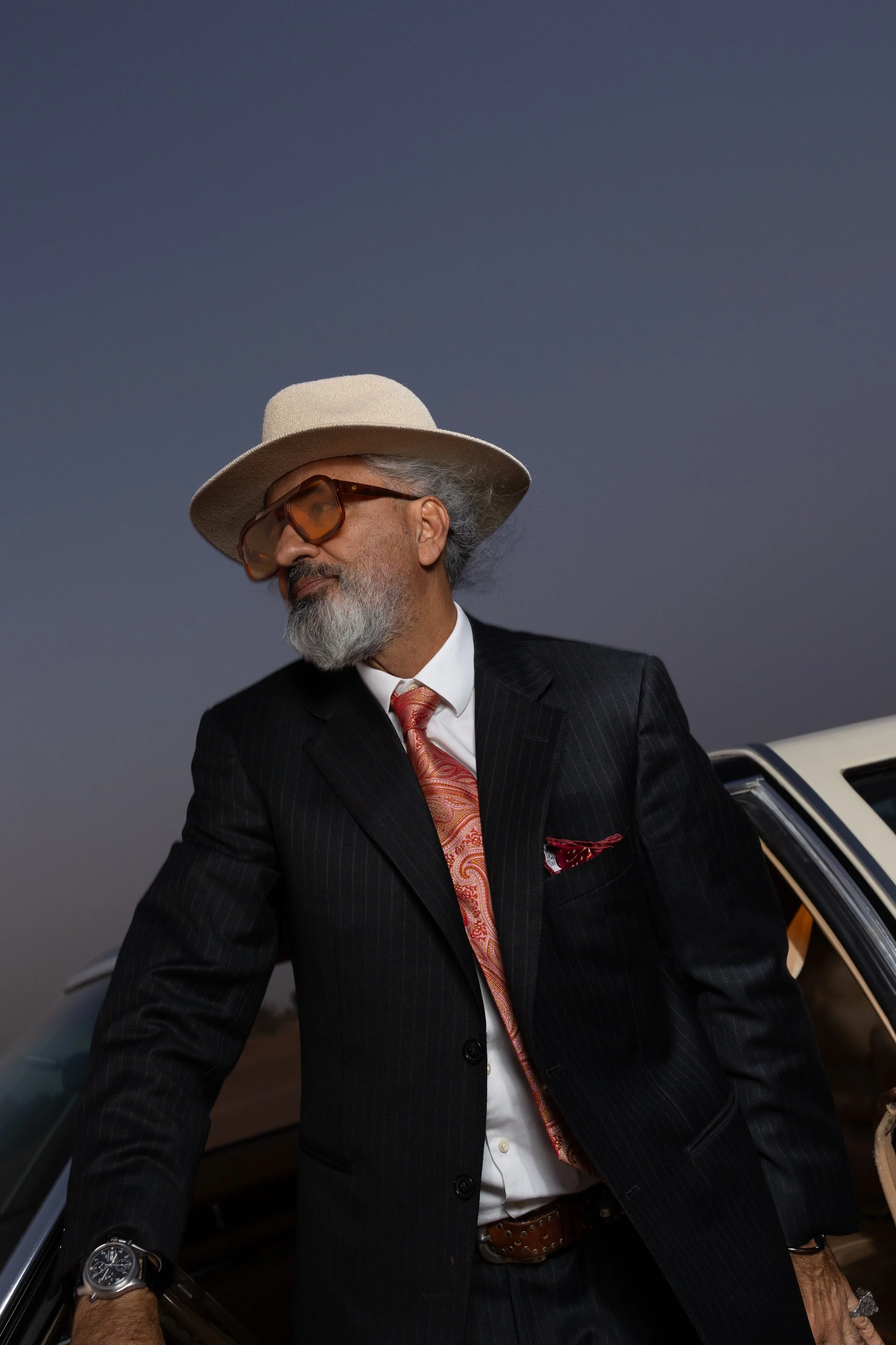 CASINO UNISEX INSPIRED AVIATOR SUNGLASSES HAVANA LIGHT X ORANGE TANGIERS