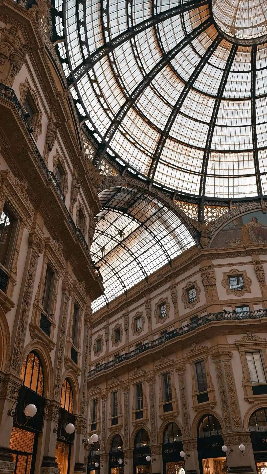 Galleria Vittorio Emanuele II in Milan, Italy