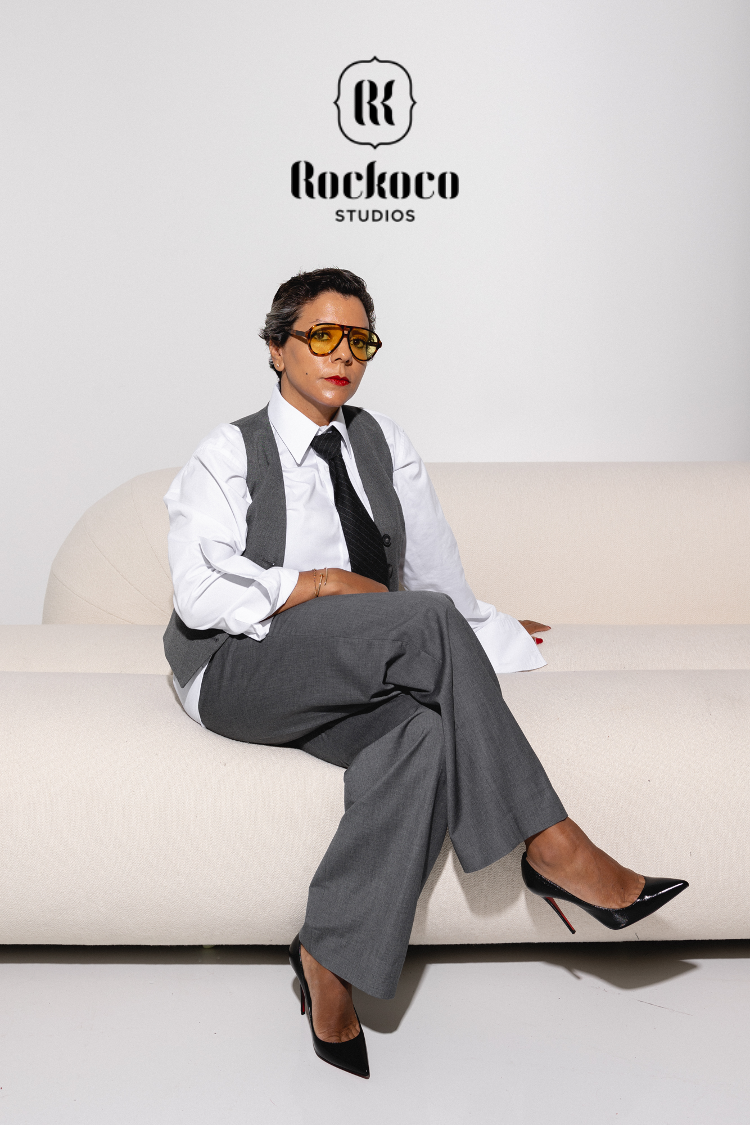 The founder of Rockoco Studios - Yasmine Rhezouani