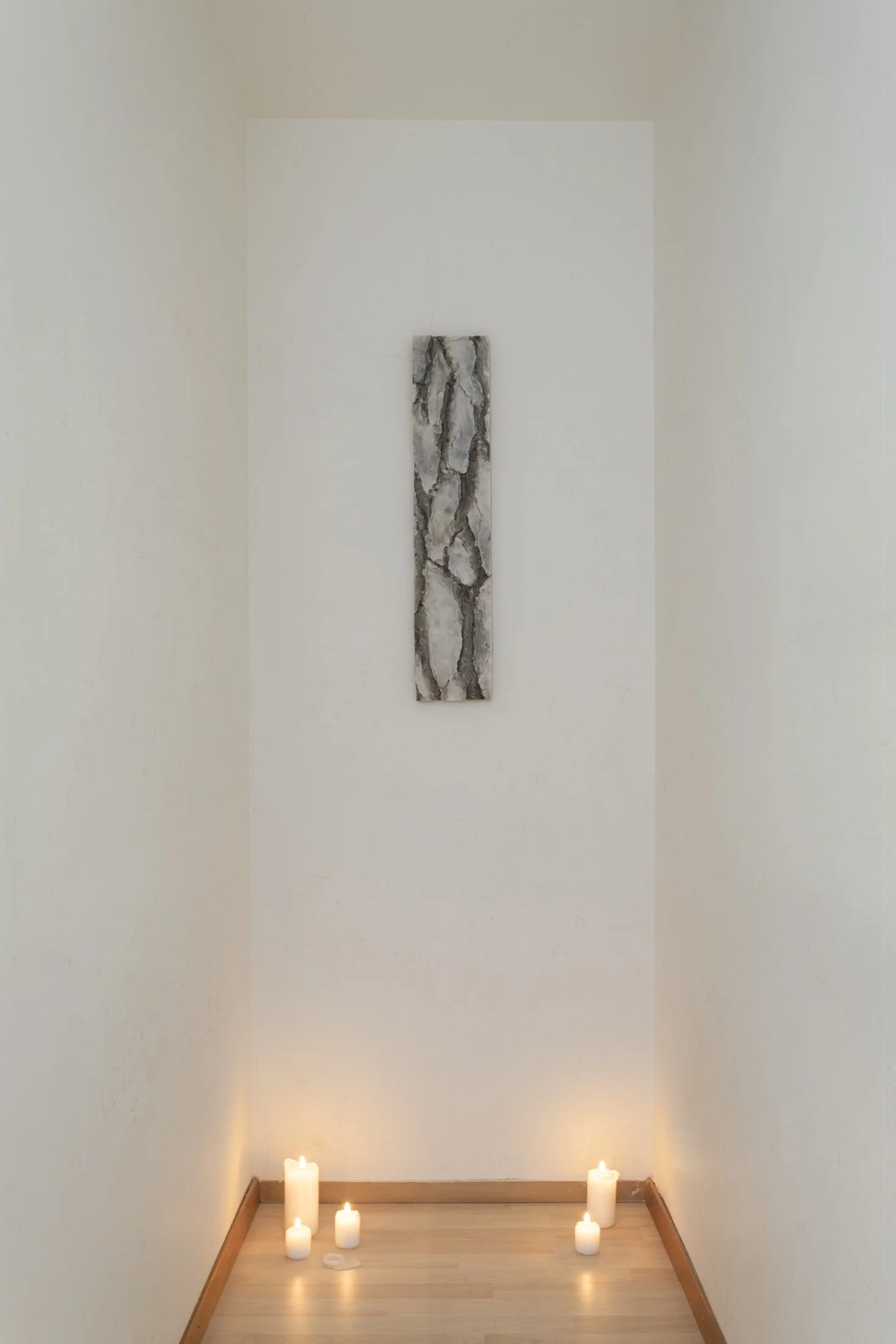 Xenia Landolf
Silberlicht (1-4), 2025 
wax, 80 x 17 X 3 cm 

Photo credit: Oliver Kümmerli