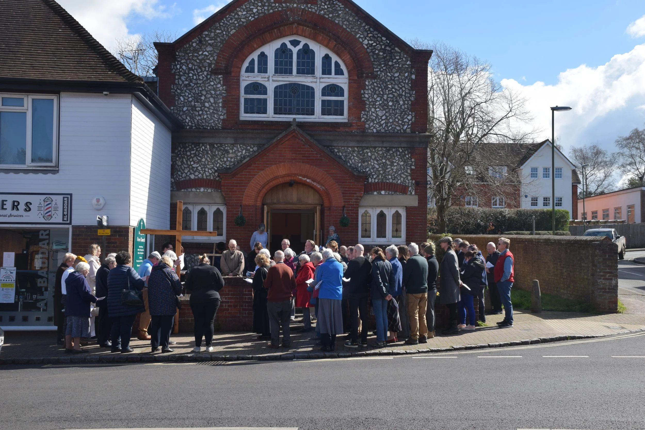 Henfield Evangelical Free Church at Easter