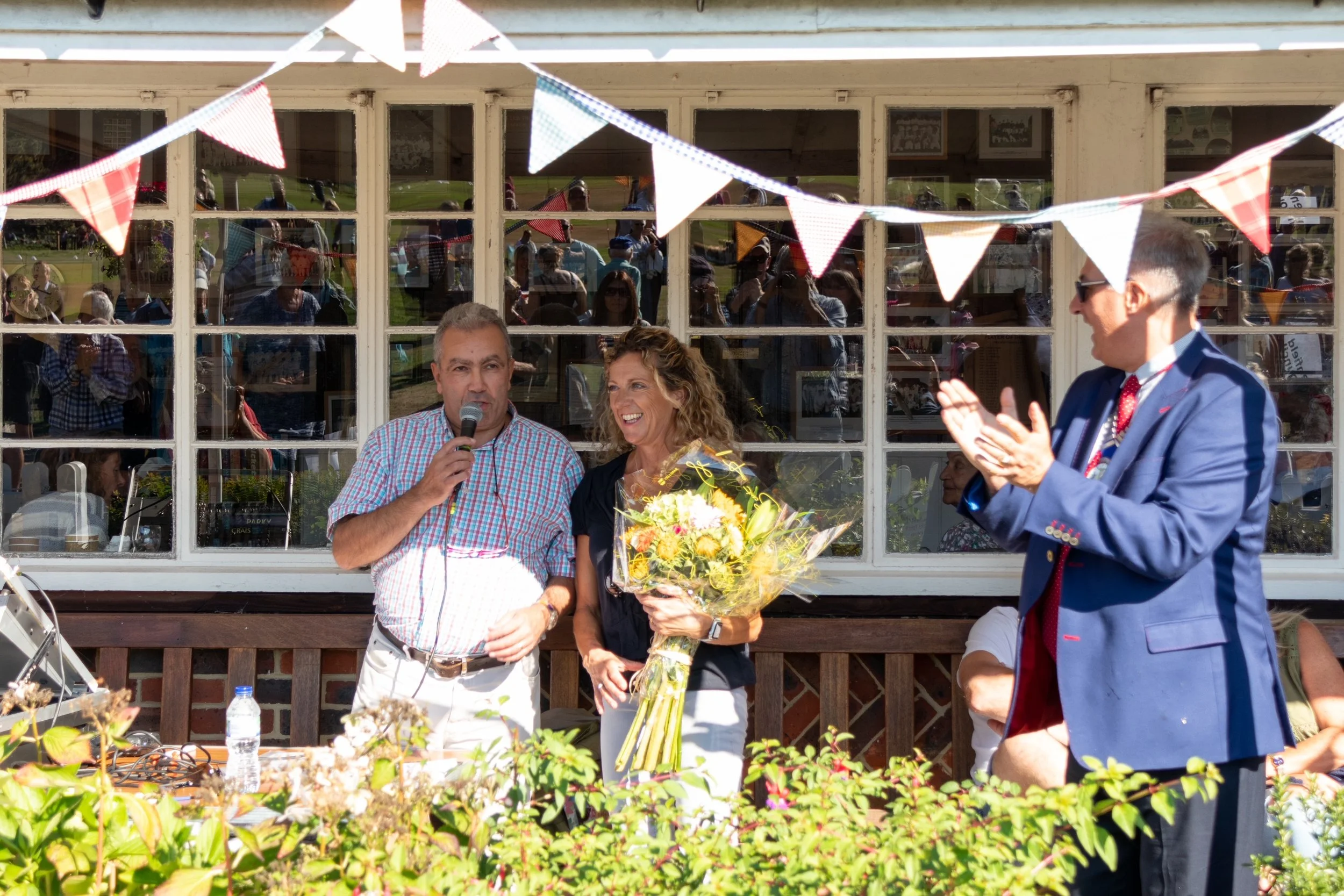HCP Memorial Field Sally Gunnell presentation 2018