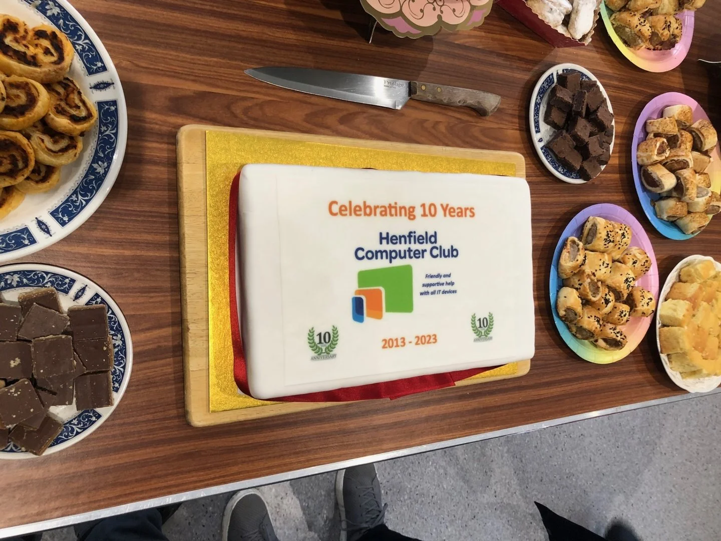 HCP Computer Club Anniversary Cake 2023