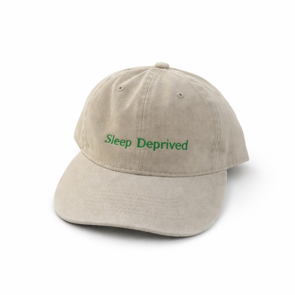 Sleep Deprived Cap (Beige)
