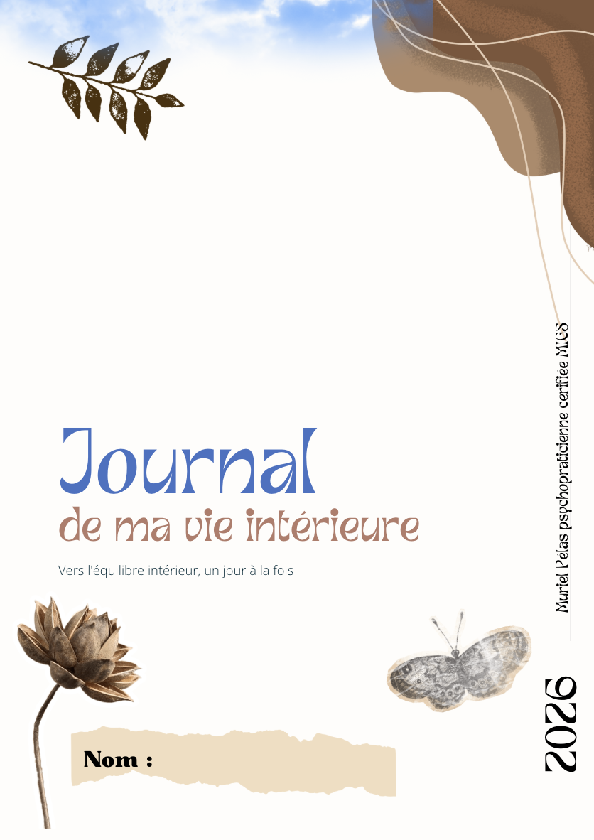 CAHIER DE THÉRAPIE - Journal de ma vie intérieure