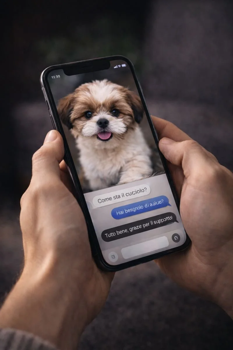 supporto per le famiglie dei cuccioli cani e gatti anche dopo