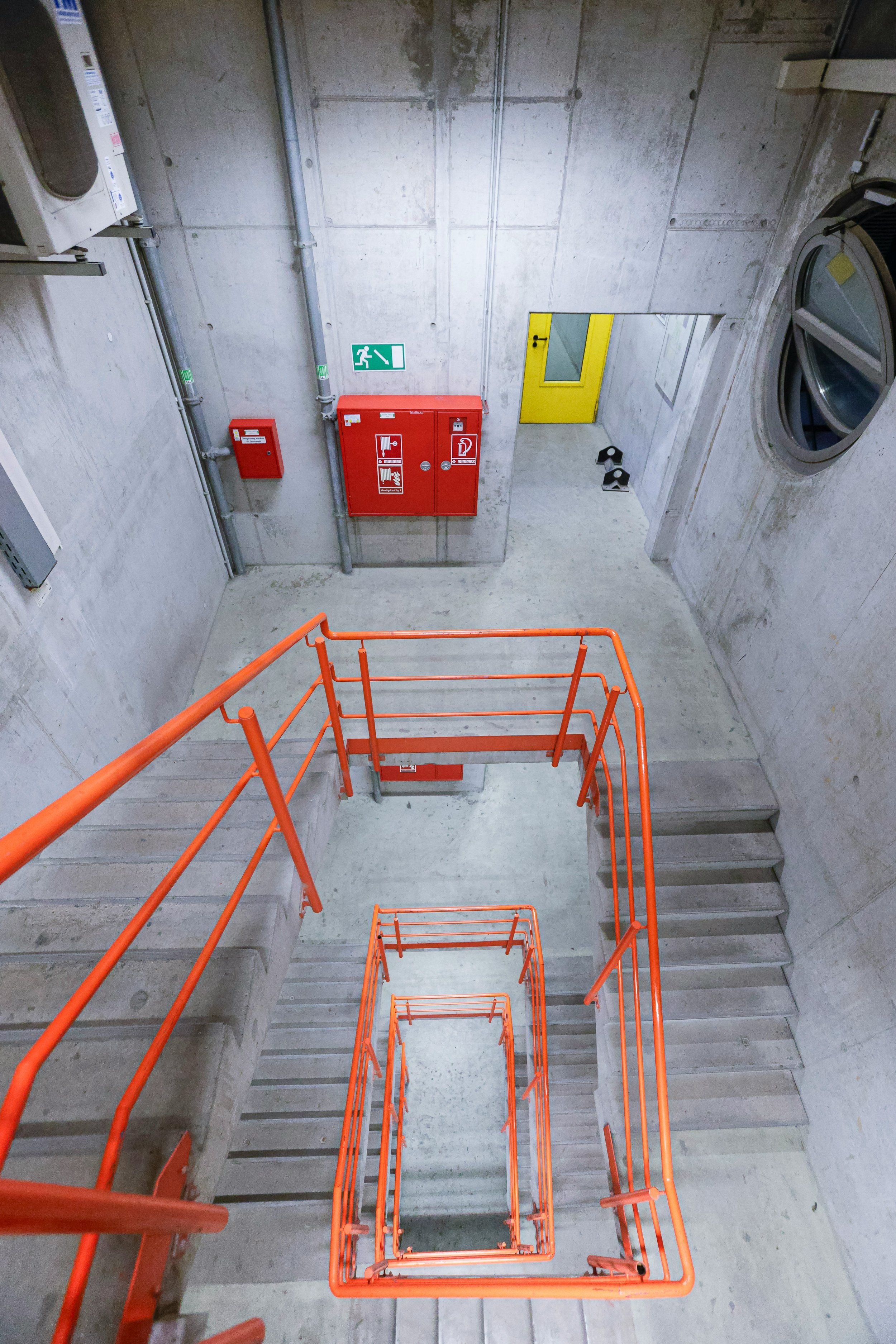 Stairwell of a business