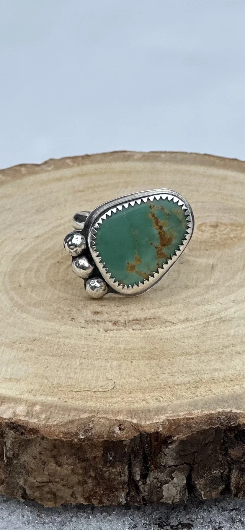 Kingman Green Turquoise, Size 6.25