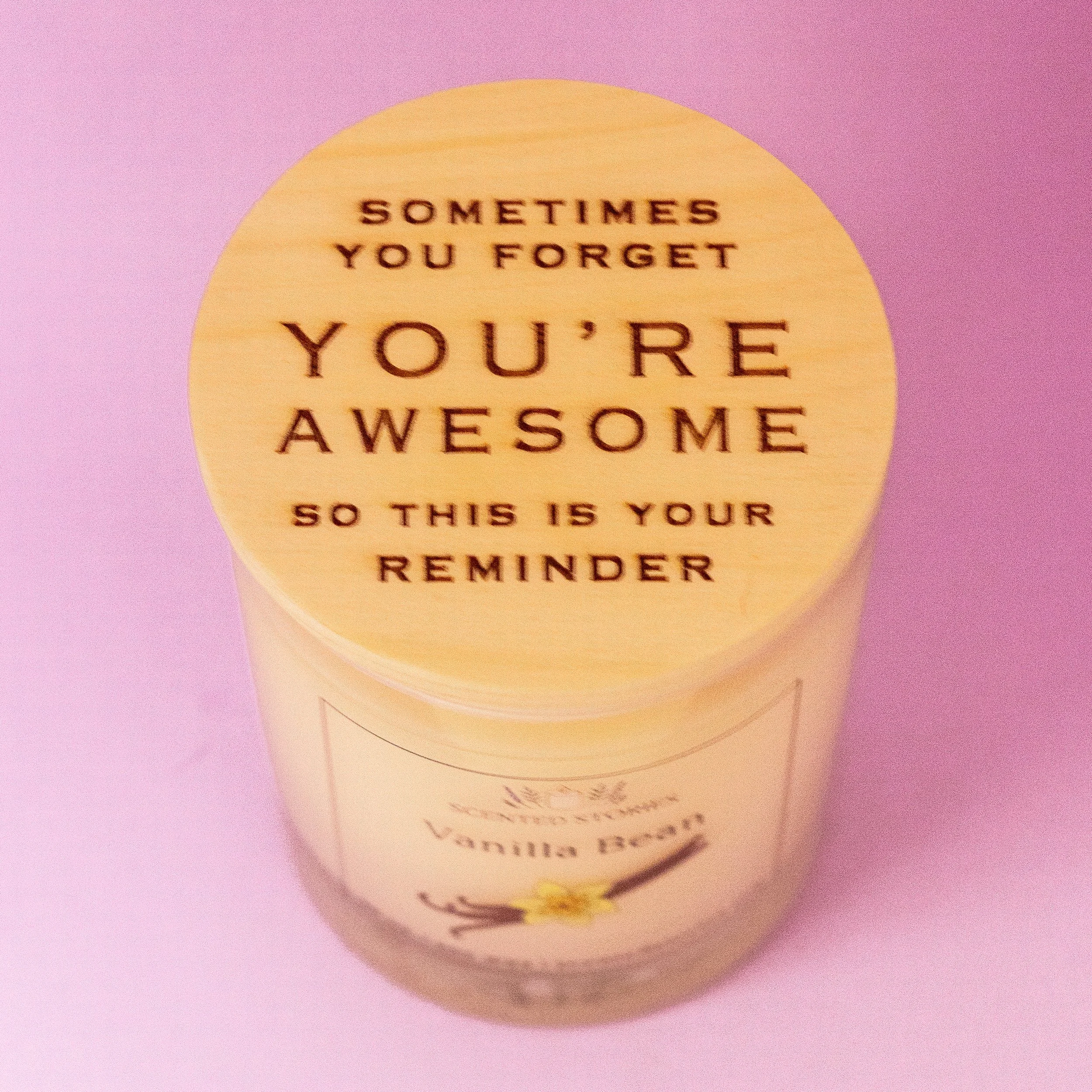 You're Awesome Candle