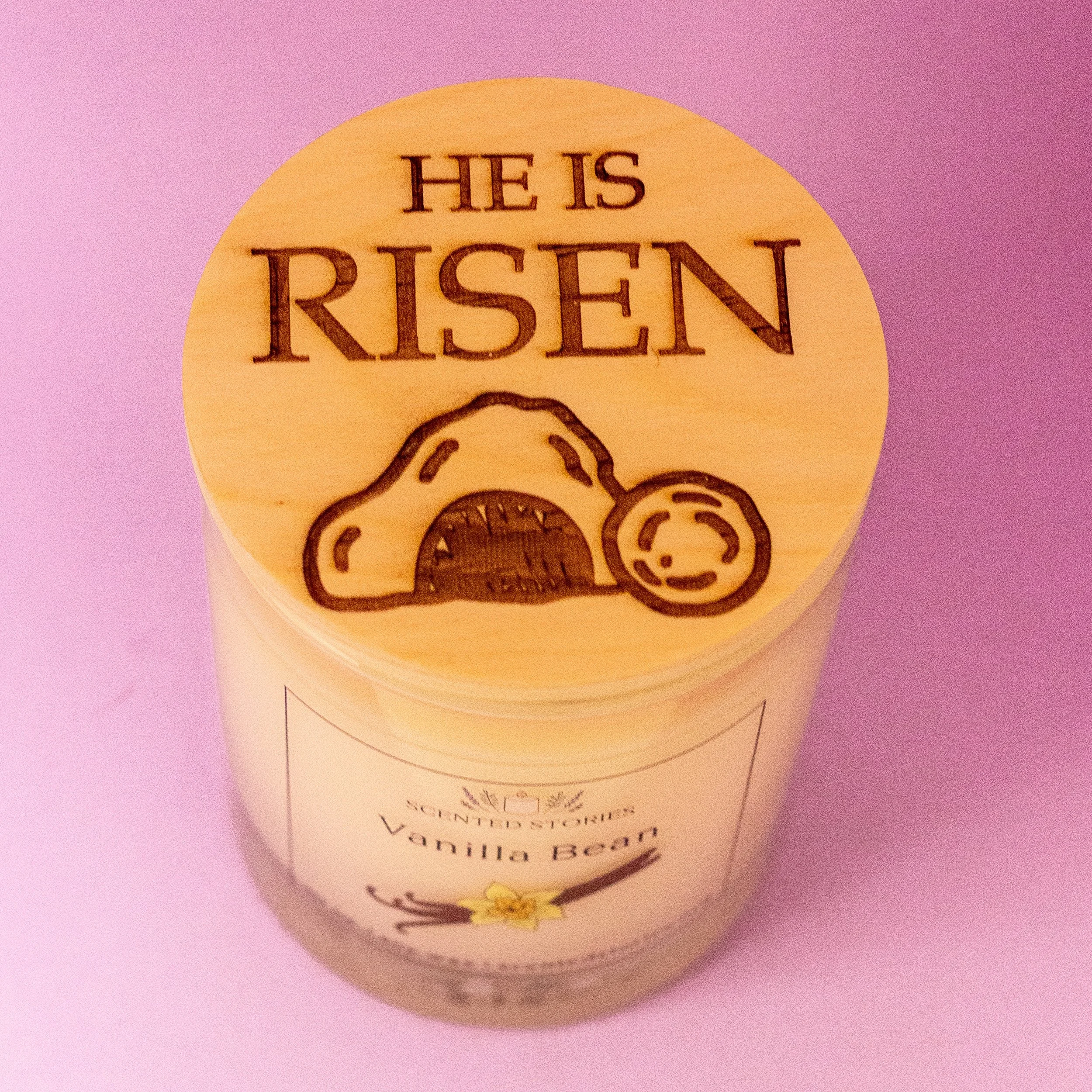 He is Risen Candle