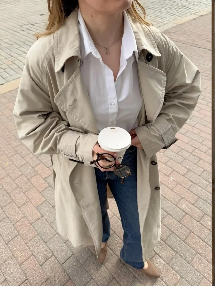 An outfit I will for sure be repeating this season &mdash; because classy pieces of clothing are always in style and it&rsquo;s so much cooler to wear the same thing more than just once.🤎