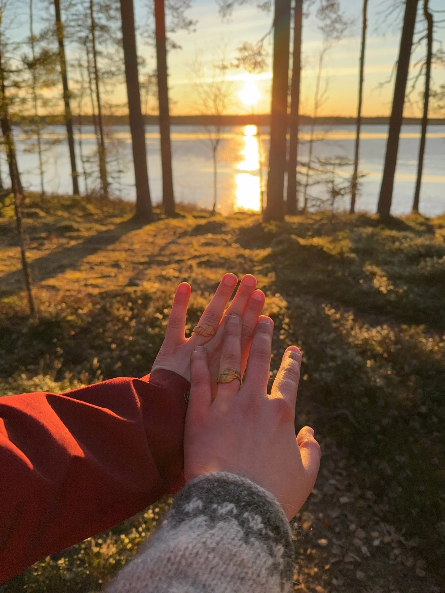 Our Easter hike was special, because the most magical thing happened &mdash; we got engaged.💌

This is the beginning of a new chapter with the man of my life and I&rsquo;m starting it with a heart so full of love, excitement and pure joy.✨

#love #e