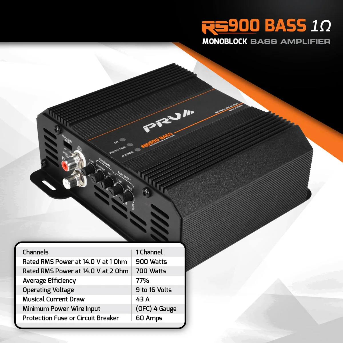 RS900 BASS 1OHM